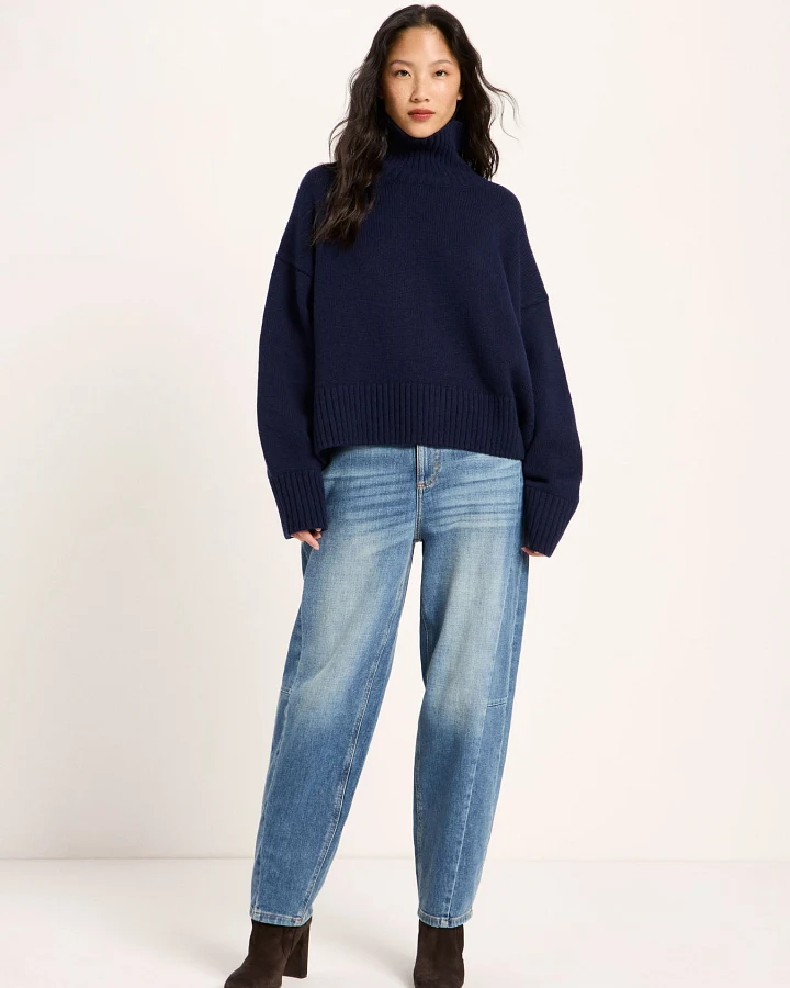 Produktseite: Oversize Pullover GOTS