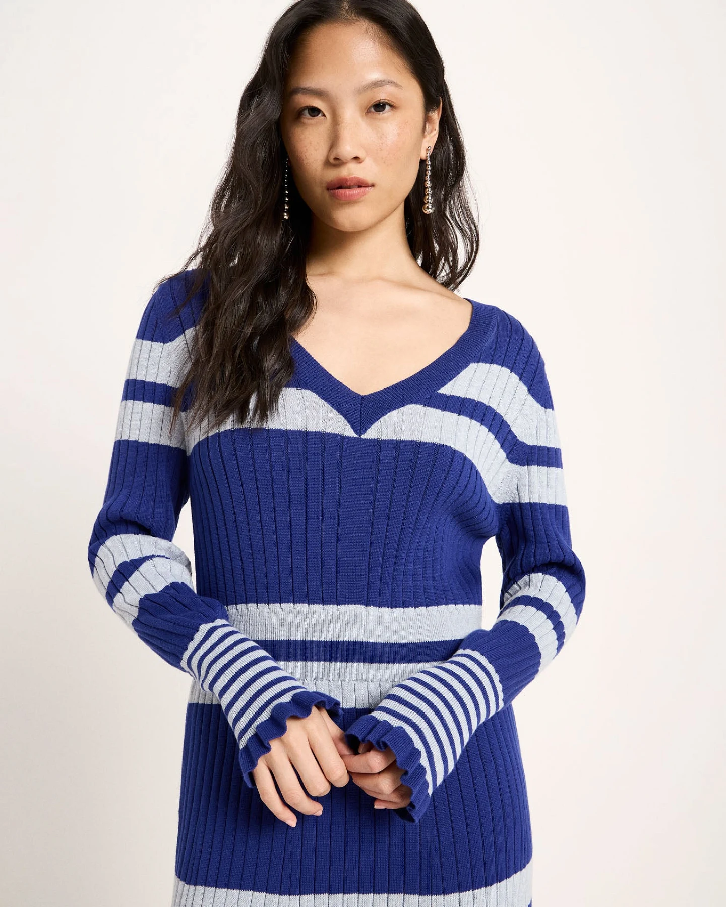 Rippen Strickkleid (GOTS) – Ansicht 3