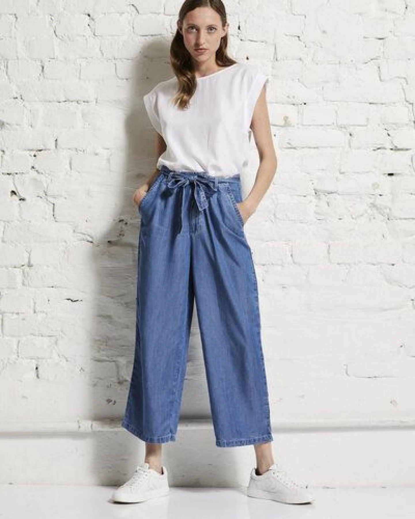 Wunderwerk Damen Hose aus Lyocell "TENCEL denim culotte" – Ansicht 2
