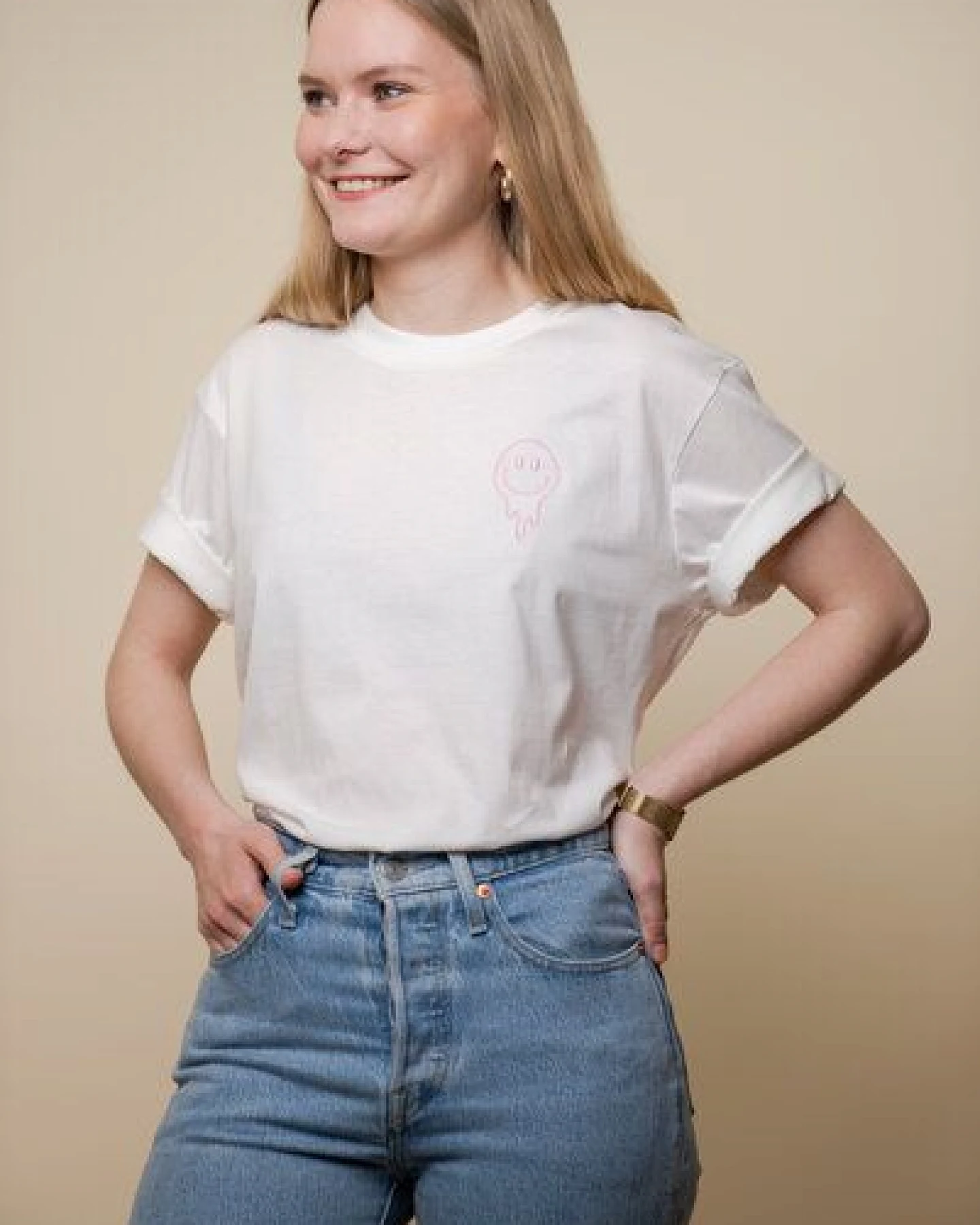 LITSCHI DESIGNS SMILEY SHIRT – Ansicht 3