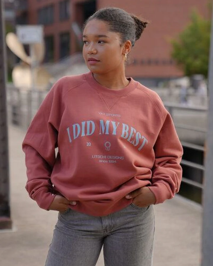 LITSCHI DESIGNS MY BEST SWEATER