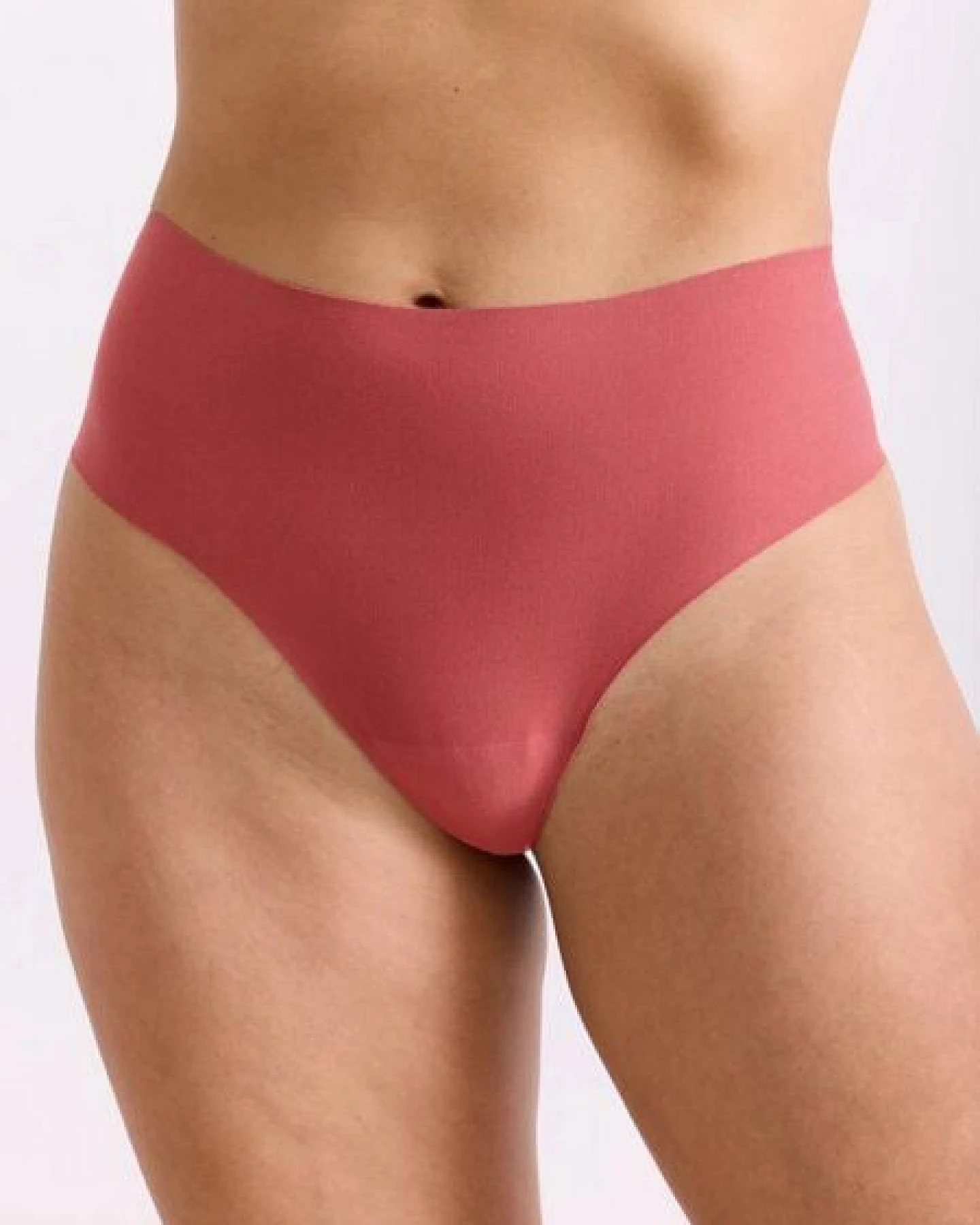 erlich textil Light Touch High Waist Brazil String im 3er Pack aus weichem Modal, made in Europe – Ansicht 2