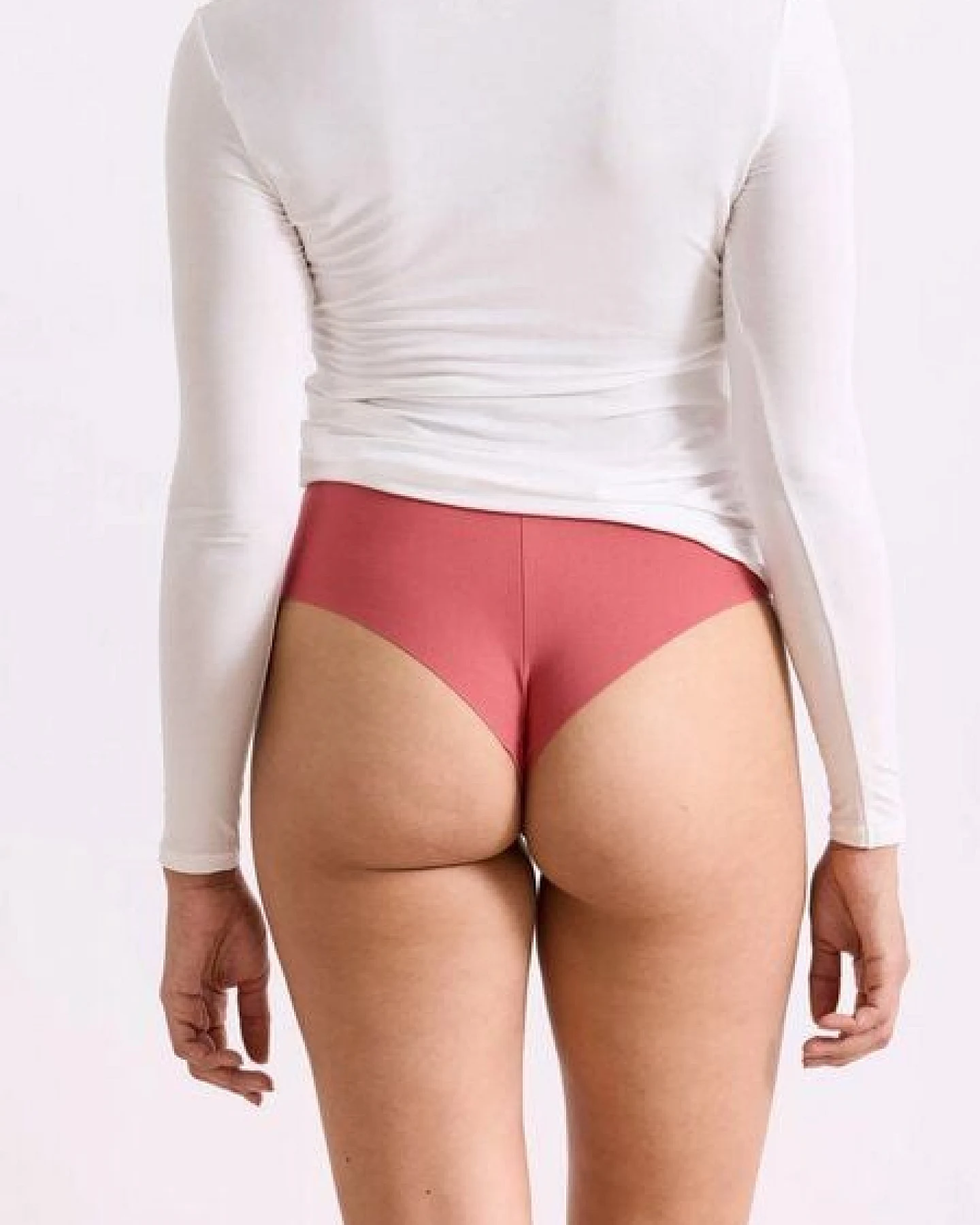 erlich textil Light Touch High Waist Brazil String im 3er Pack aus weichem Modal, made in Europe – Ansicht 4