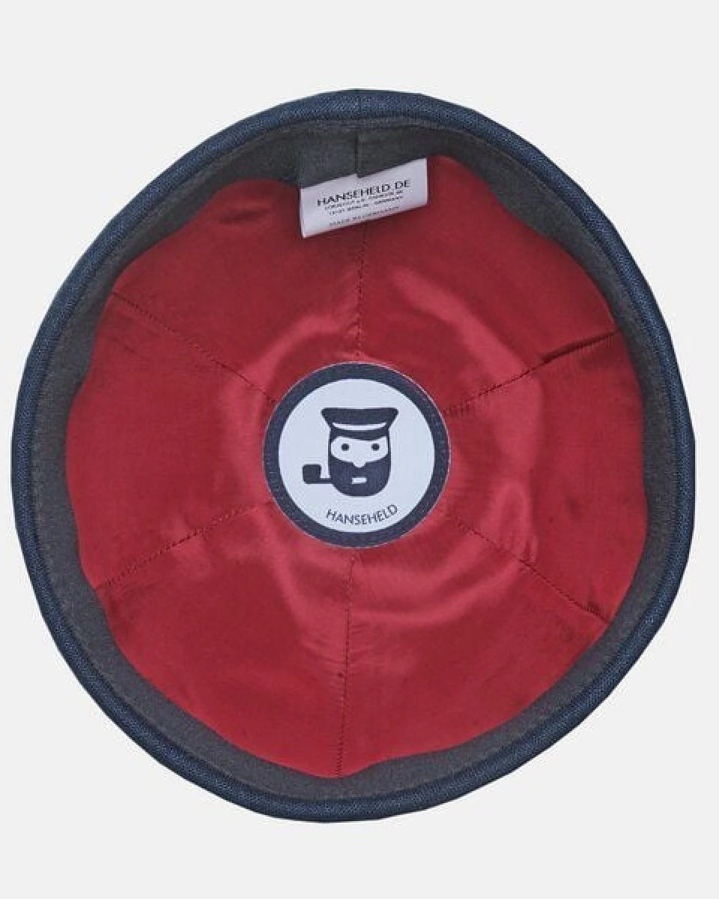 Hanseheld Docker Cap Leinen Kurz Flach Segler Sailor Cap – Ansicht 4