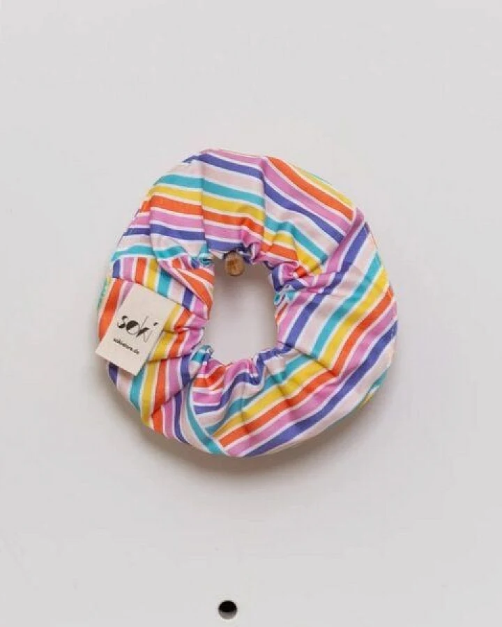 soki Nachhaltiges Scrunchie – Good Vibes Edition