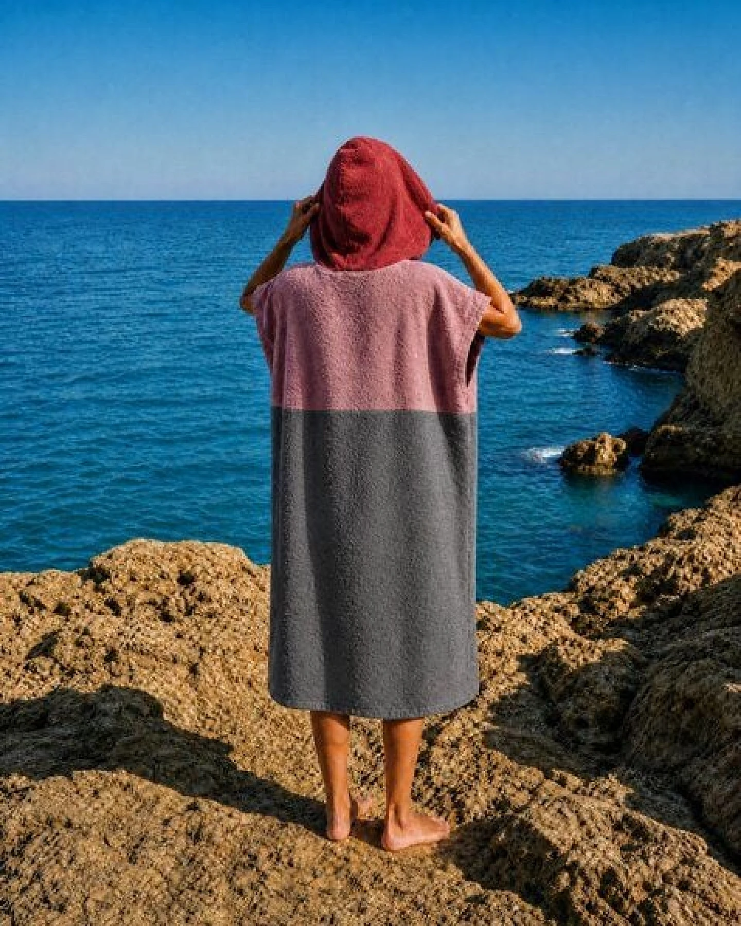 Zeachild Surfponcho Ohana Unisex Bio-Frotte – Ansicht 4