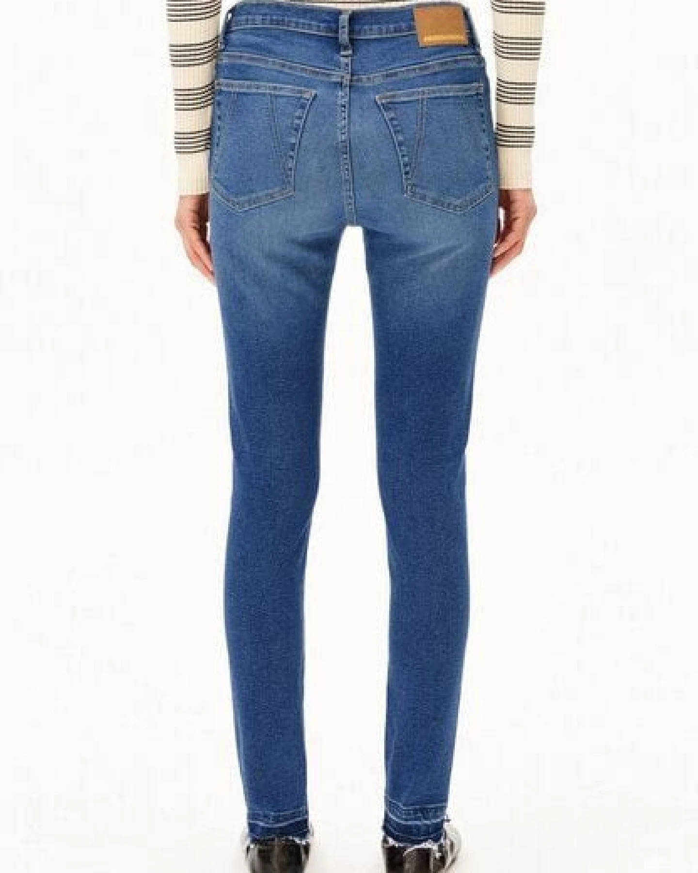 ARMEDANGELS TILLAA Damen Jeans aus Bio-Baumwoll Mix X-Stretch – Ansicht 2