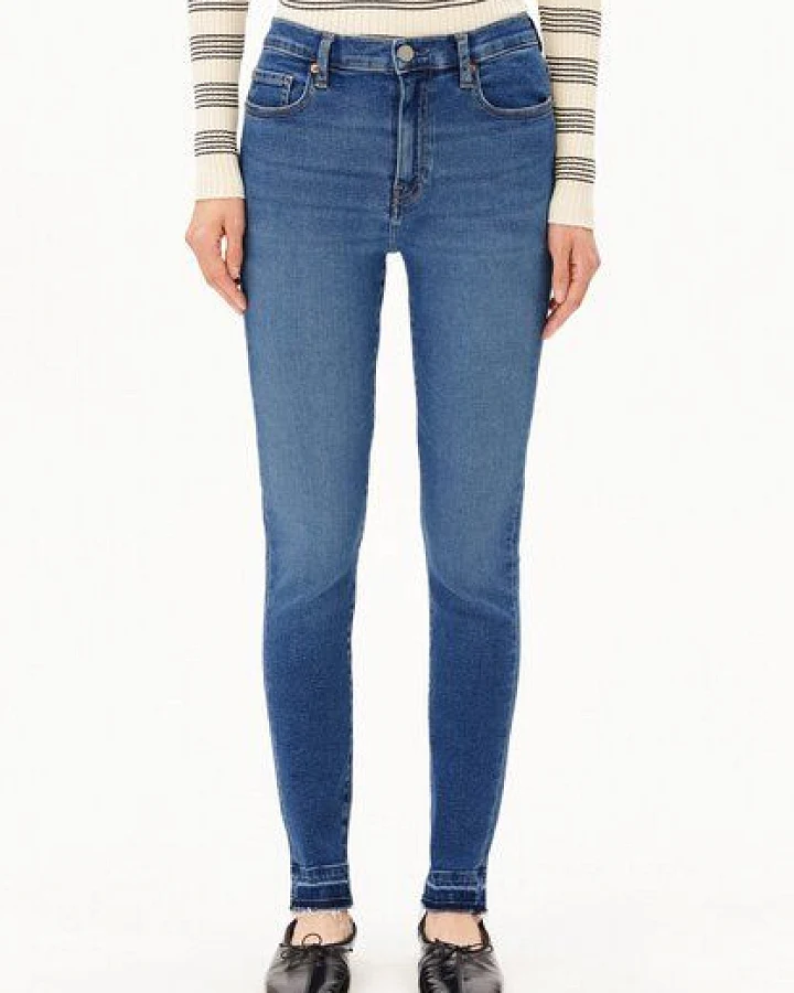 Produktseite: ARMEDANGELS TILLAA Damen Jeans aus Bio-Baumwoll Mix X-Stretch