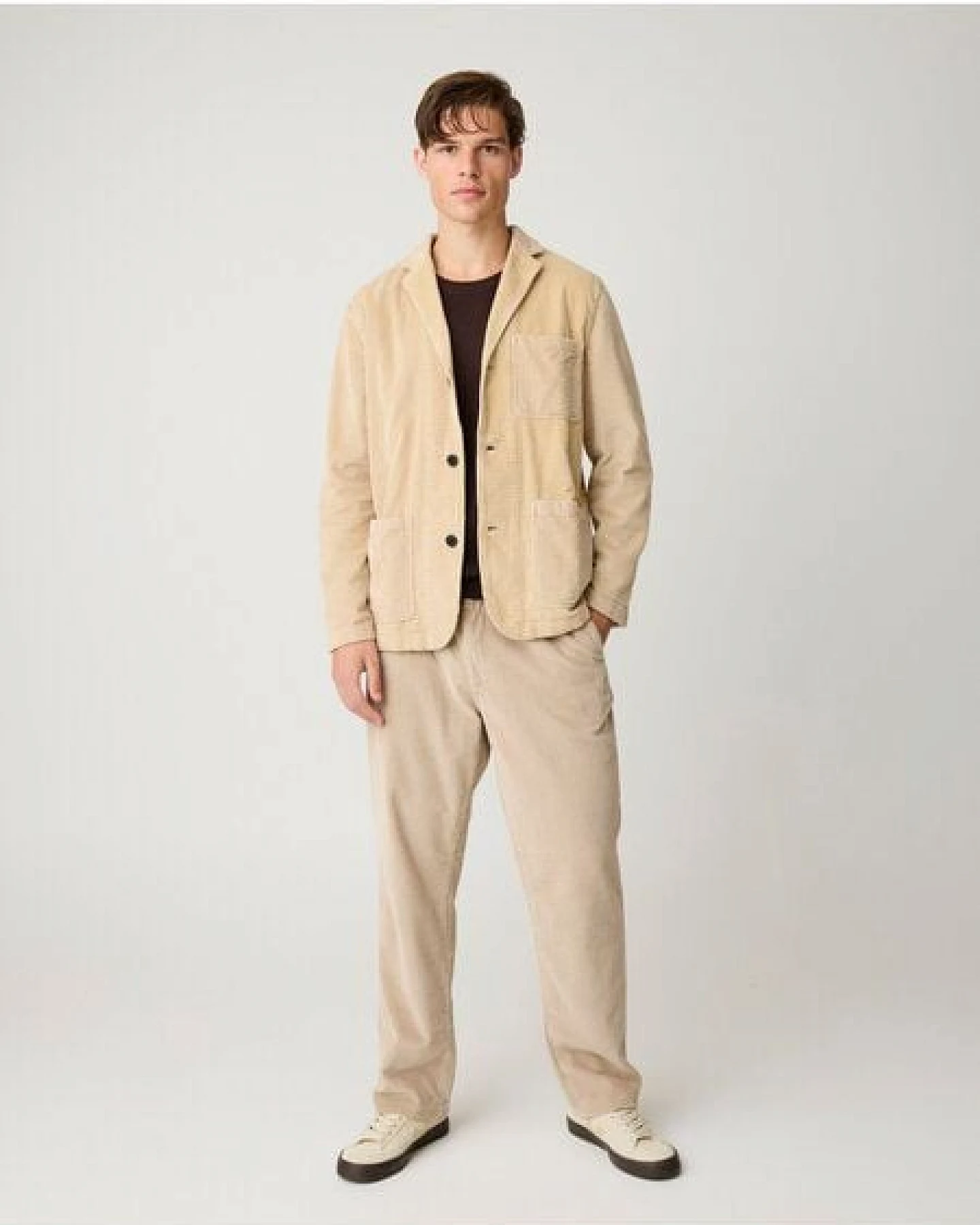 KnowledgeCotton Apparel Herren Cordhose Fig Comfort – Ansicht 3