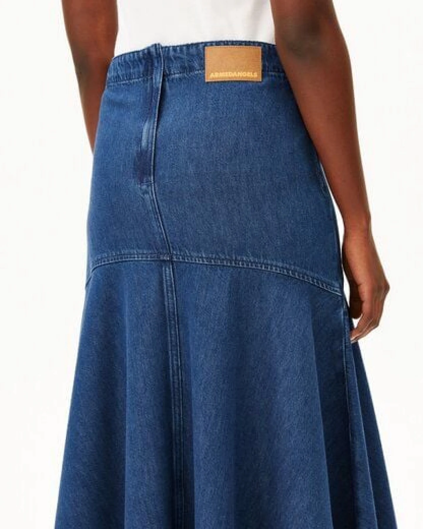 ARMEDANGELS DENIM MIDI Damen Jeansrock aus Bio-Baumwoll Mix – Ansicht 3