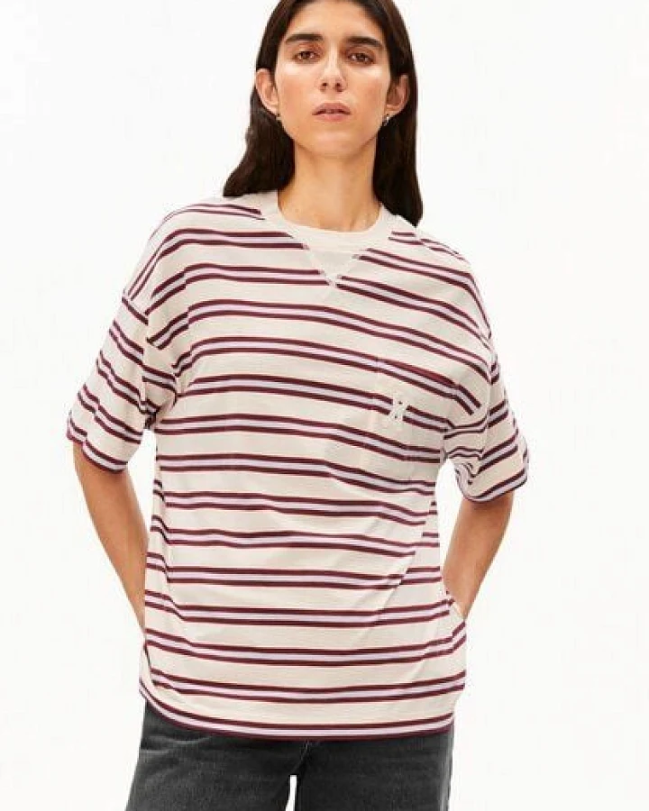 ARMEDANGELS ICONIC Å STRIPE Damen T-Shirt aus 100% Bio-Baumwolle