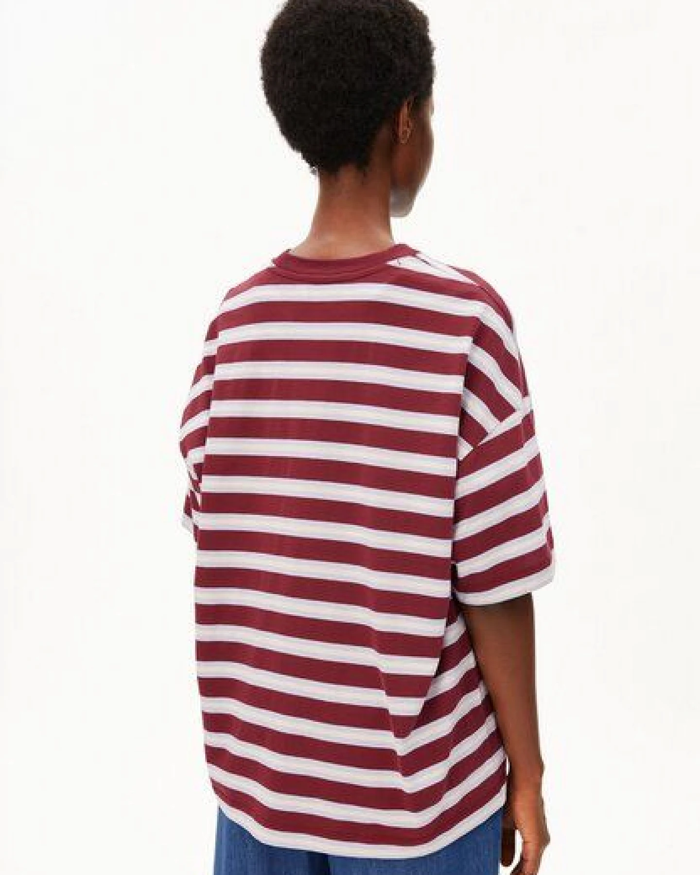 ARMEDANGELS ICONIC Å STRIPE Damen T-Shirt aus 100% Bio-Baumwolle – Ansicht 2