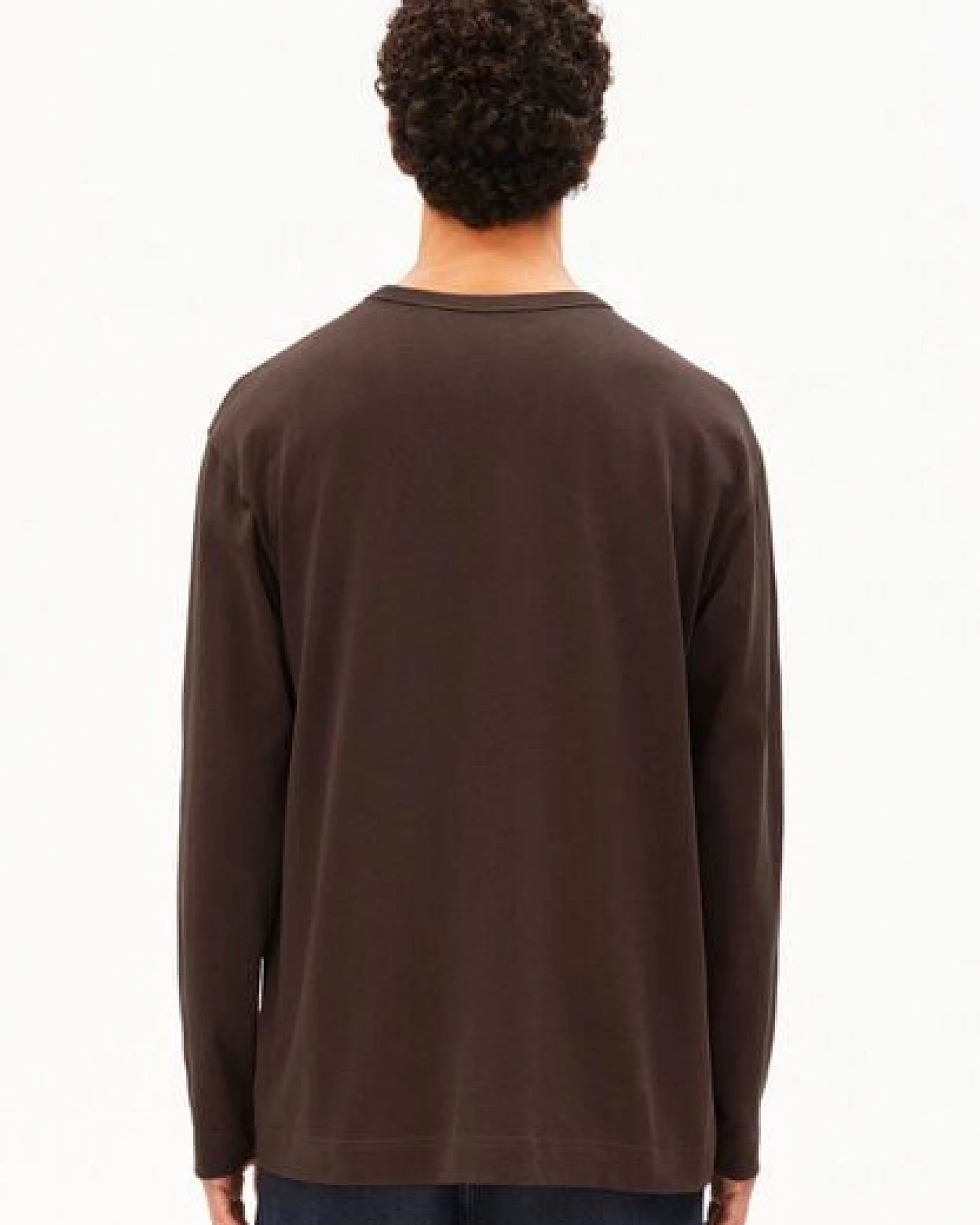 ARMEDANGELS MAARKOS Å LOGO Herren Longsleeve aus Bio-Baumwoll Mix – Ansicht 2