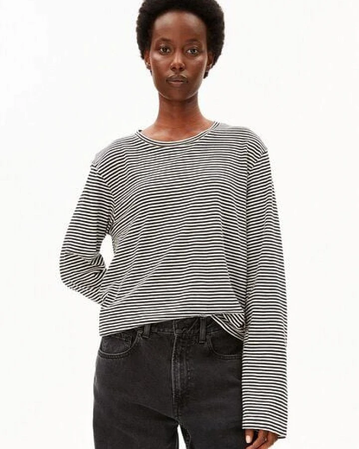Produktseite: ARMEDANGELS SLUB Damen Longsleeve aus 100% Bio-Baumwolle