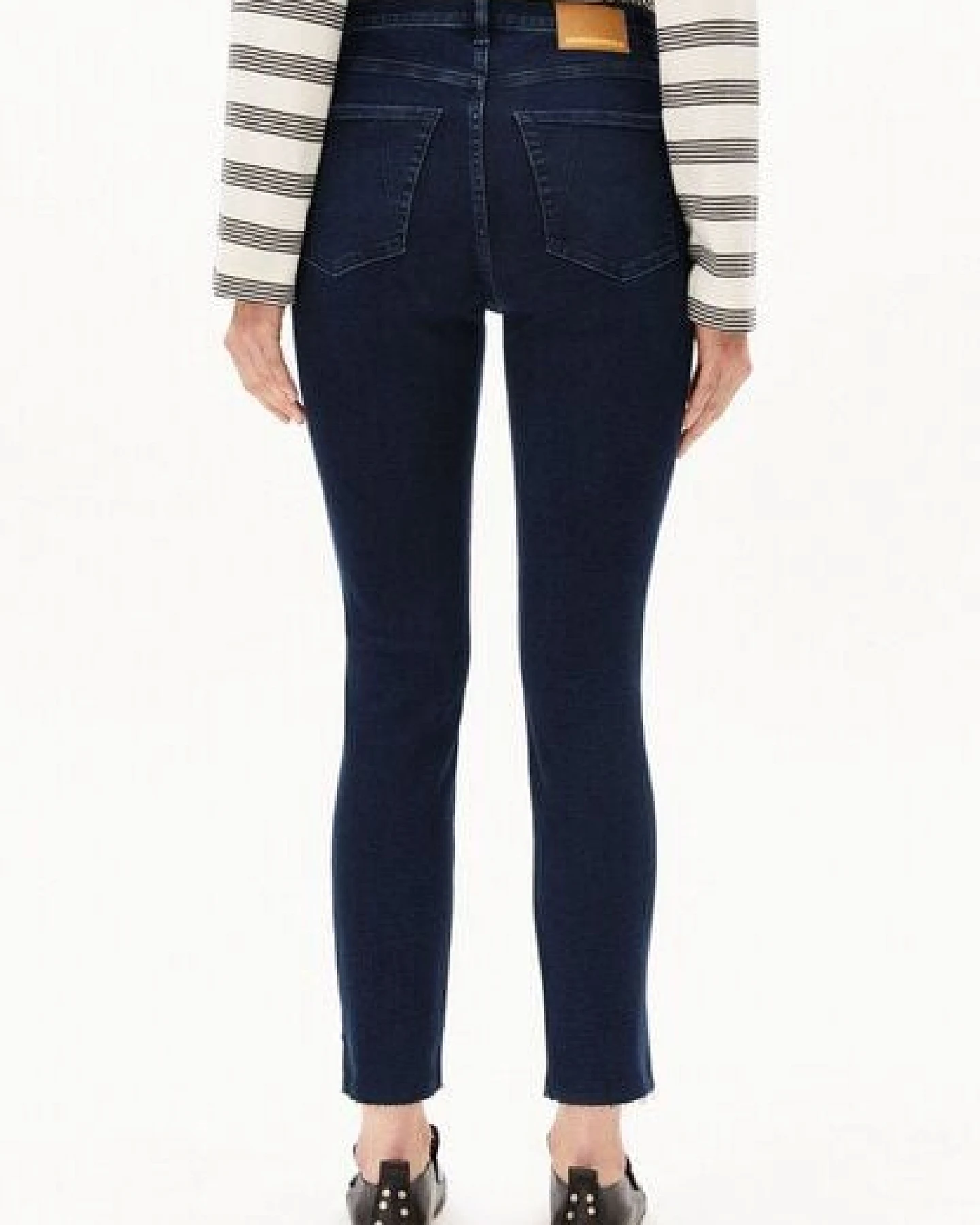 ARMEDANGELS LEJAANI Damen Jeans aus Bio-Baumwoll Mix X-Stretch – Ansicht 2