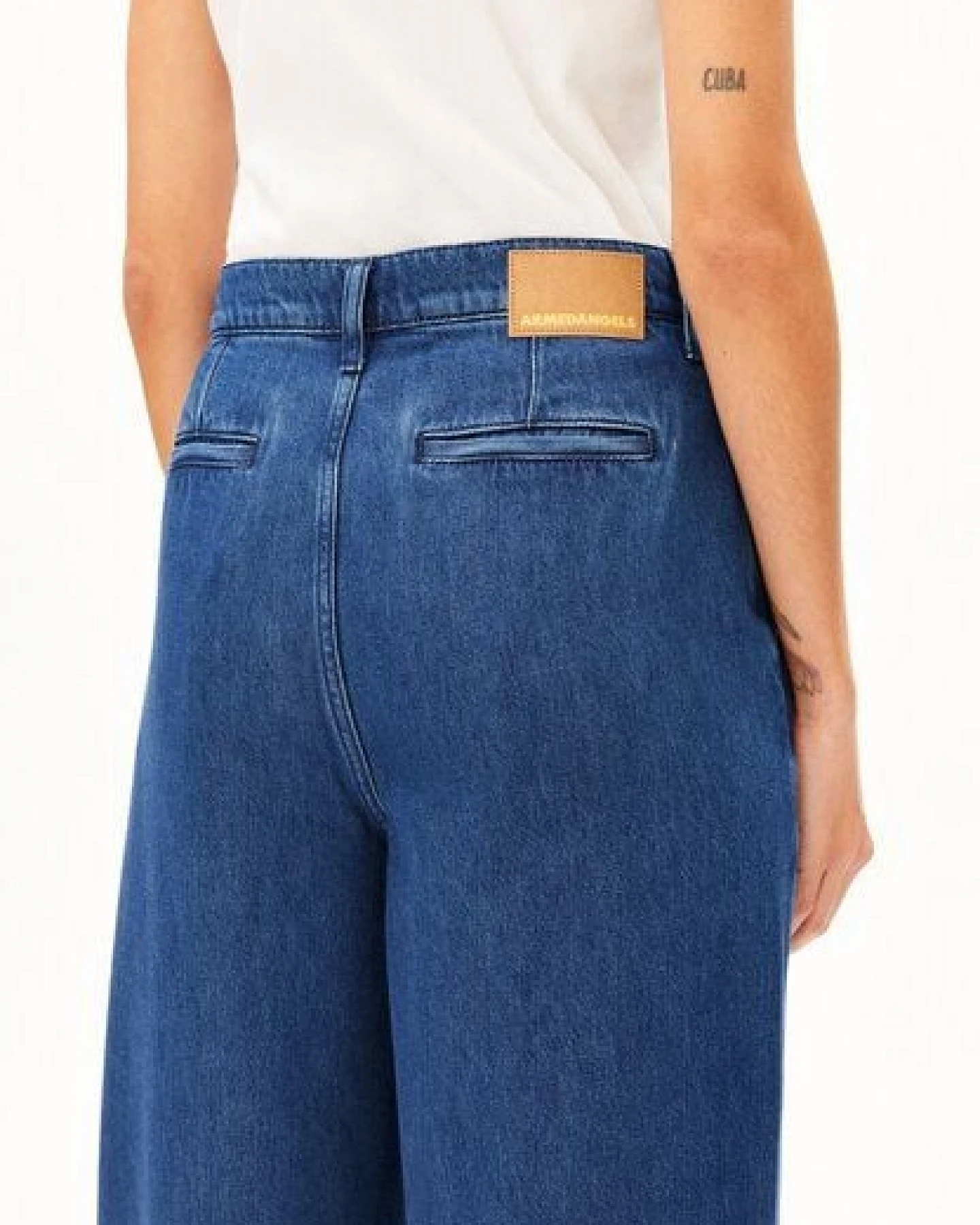 ARMEDANGELS WIDE LEG DENIM Damen TENCEL Lyocell Mix – Ansicht 3