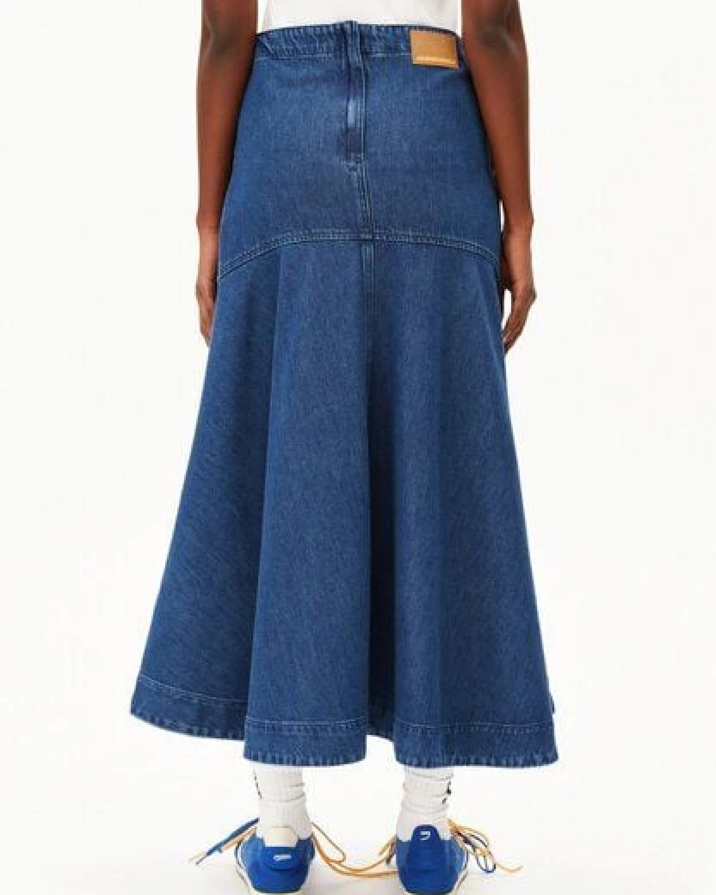 ARMEDANGELS DENIM MIDI Damen Jeansrock aus Bio-Baumwoll Mix – Ansicht 2