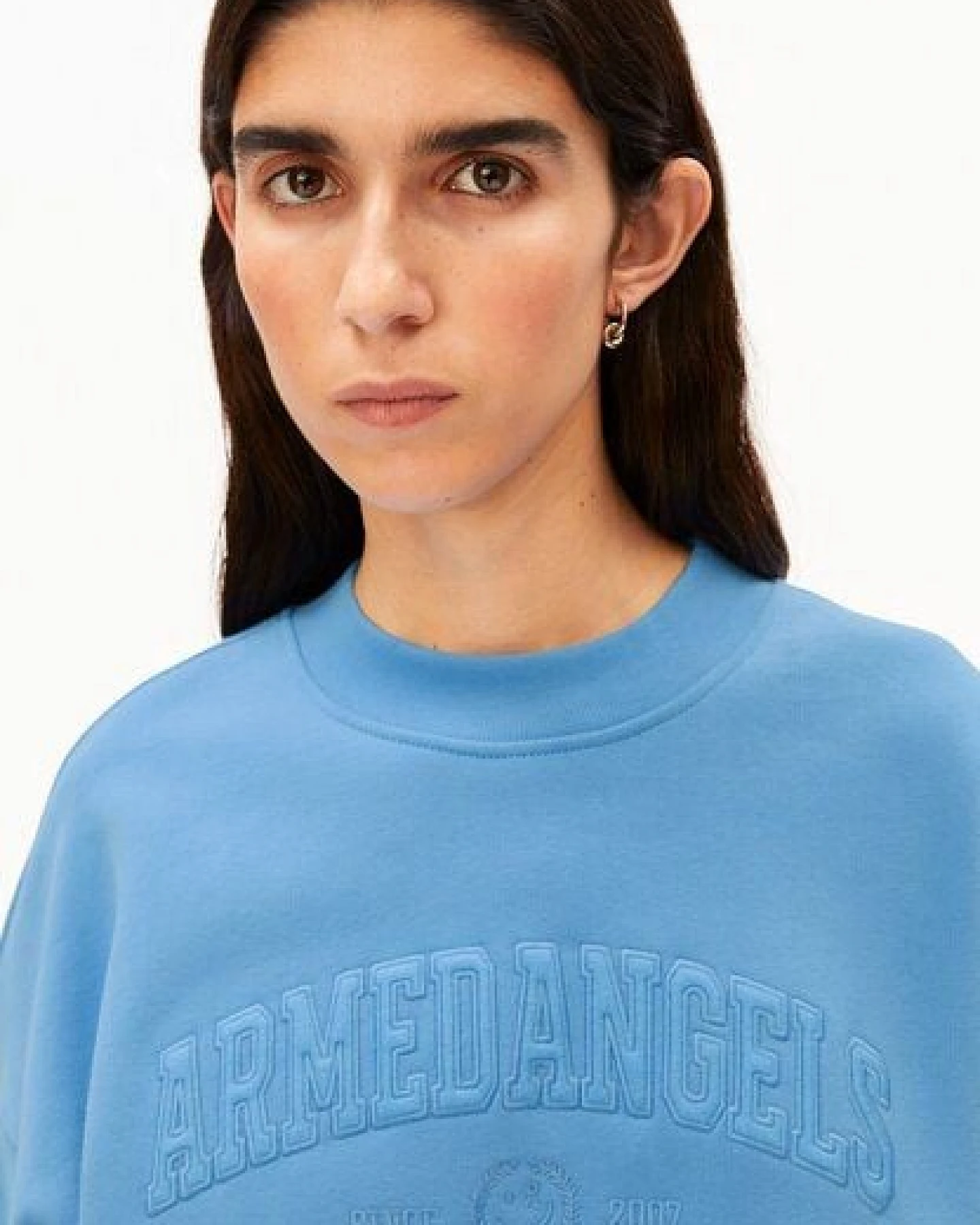 ARMEDANGELS ALIZAA COLLEGE Damen Sweatshirt aus 100% Bio-Baumwolle – Ansicht 3
