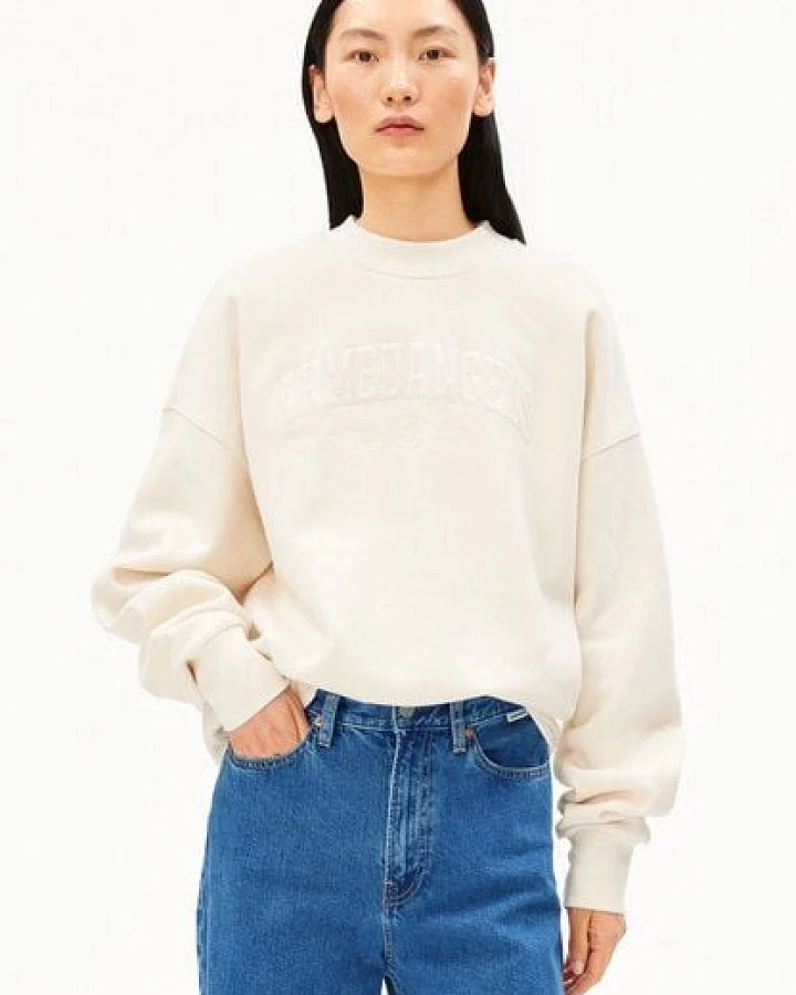Produktseite: ARMEDANGELS ALIZAA COLLEGE Damen Sweatshirt aus 100% Bio-Baumwolle