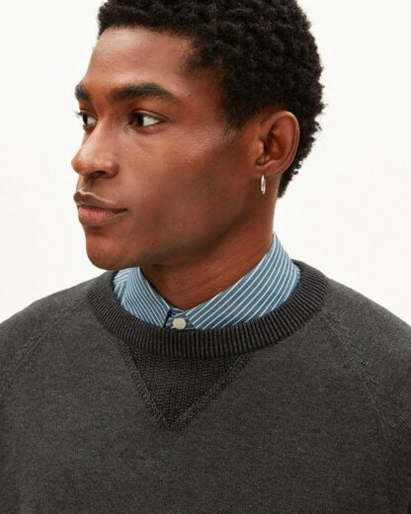 ARMEDANGELS FINE KNIT Herren Strickpullover aus 100% Bio-Baumwolle – Ansicht 3