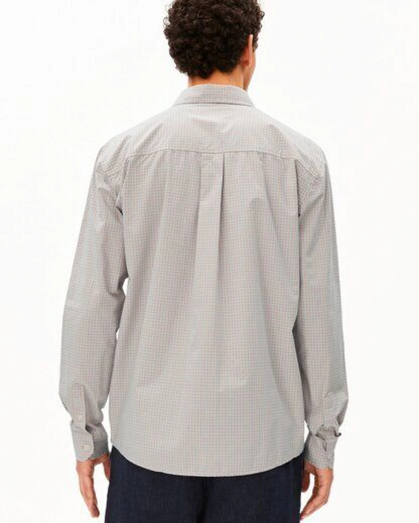 ARMEDANGELS SMALL CHECK Herren Hemd aus 100% Bio-Baumwolle – Ansicht 2