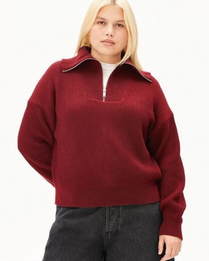 ARMEDANGELS VANISÉ RIB Damen Strickpullover aus 100% Bio-Baumwolle