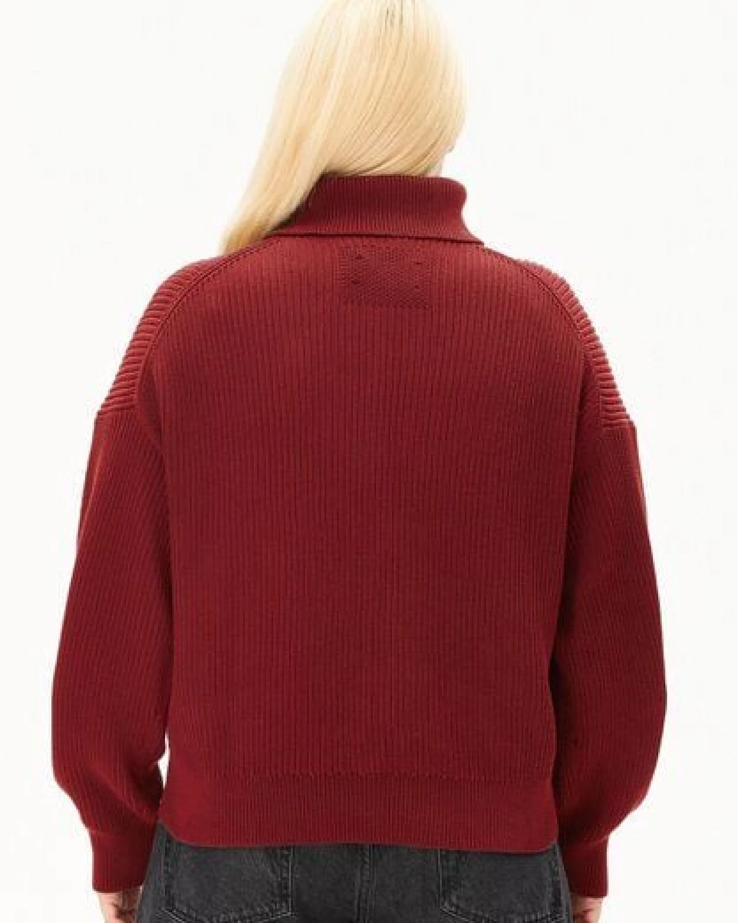 ARMEDANGELS VANISÉ RIB Damen Strickpullover aus 100% Bio-Baumwolle – Ansicht 2