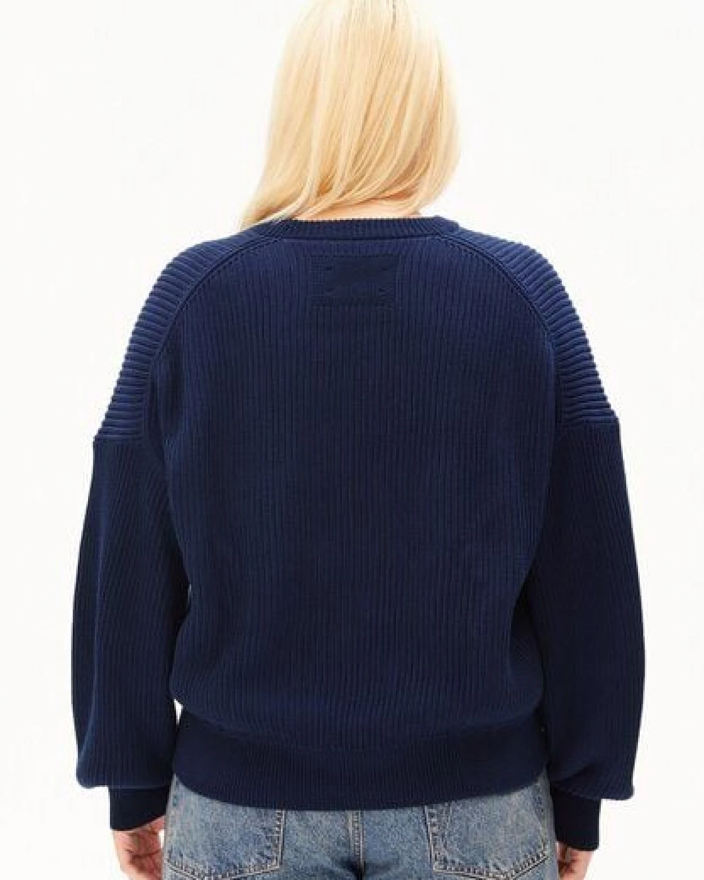 ARMEDANGELS VANISÉ RIB Damen Strickpullover aus 100% Bio-Baumwolle – Ansicht 2