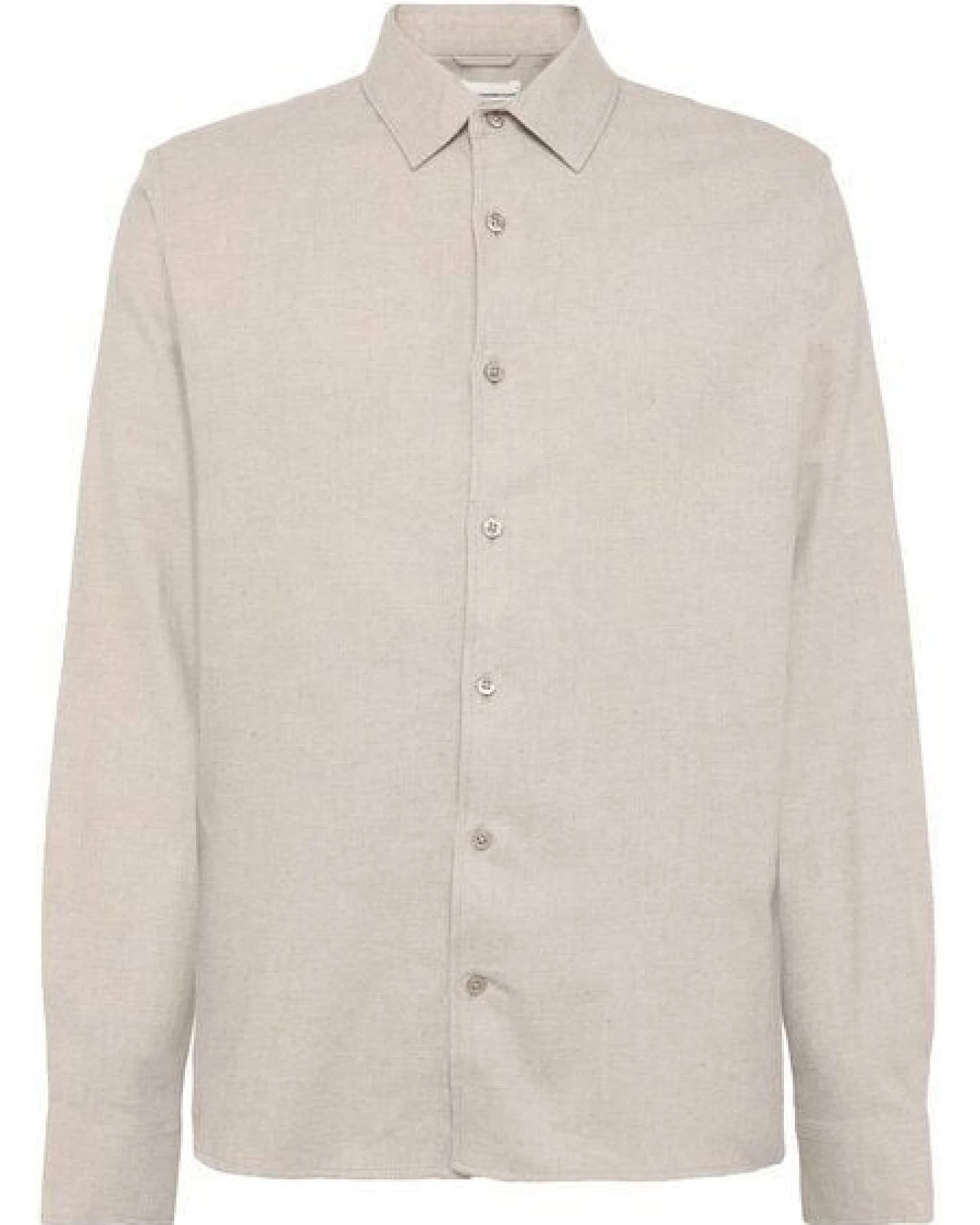 KnowledgeCotton Apparel Herren Flanellhemd Dune Regular – Ansicht 4