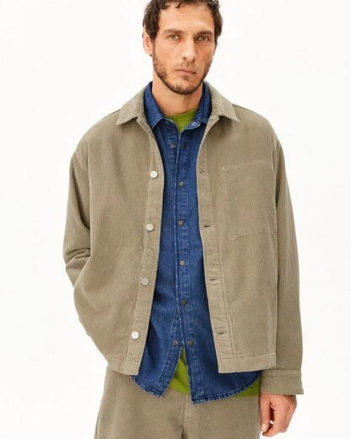 ARMEDANGELS RELAXED CORDUROY Herren Cordjacke aus 100% Bio-Baumwolle