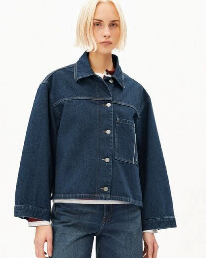 ARMEDANGELS SELVEDGE Damen Jeansjacke aus 100% Bio-Baumwolle
