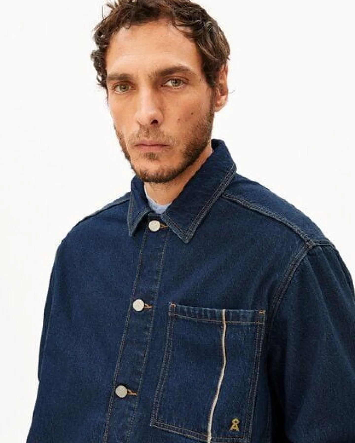ARMEDANGELS SELVEDGE Herren Jeansjacke aus 100% Bio-Baumwolle – Ansicht 3