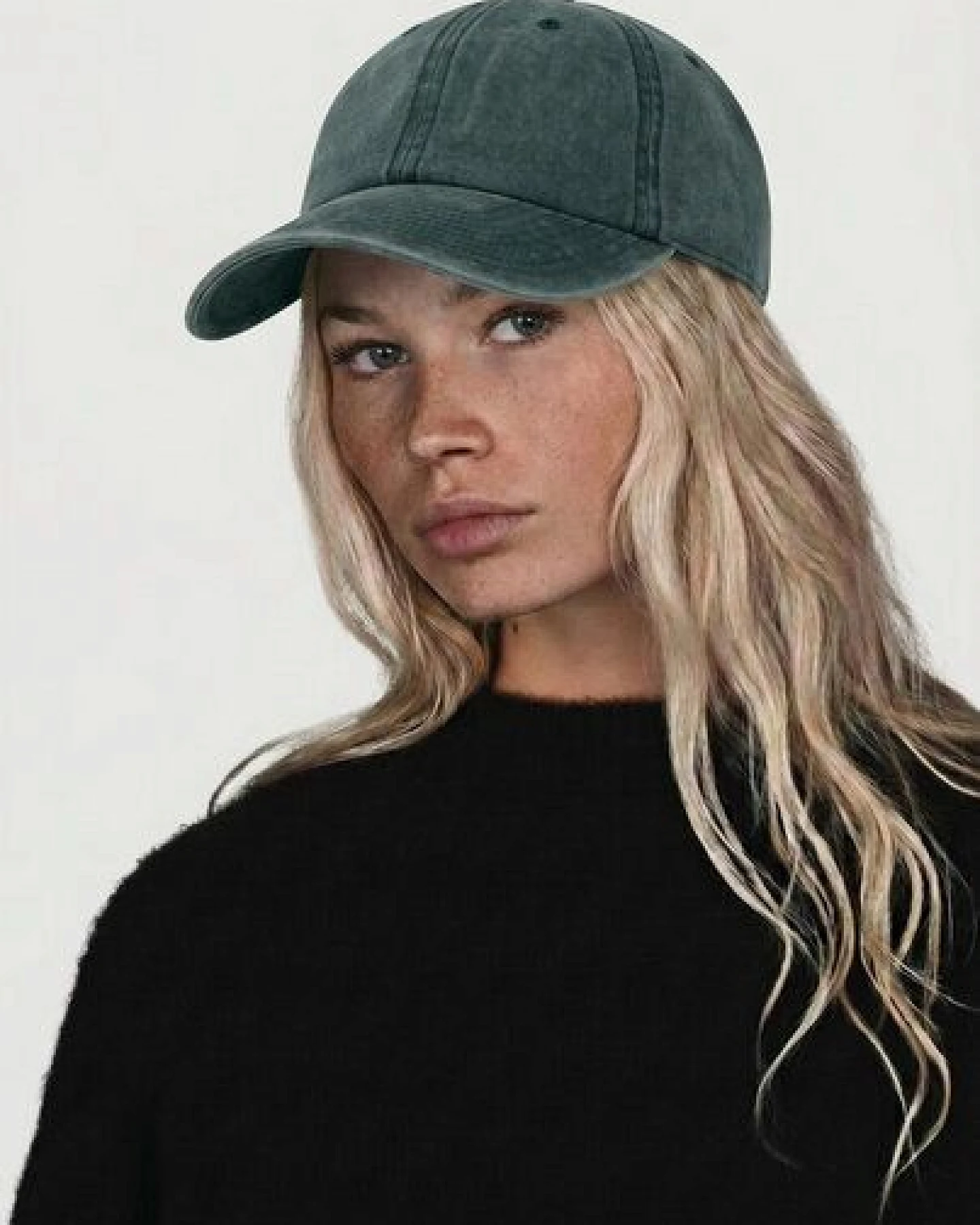 Lou-i Cap Vintage Style Baumwolle – Ansicht 3