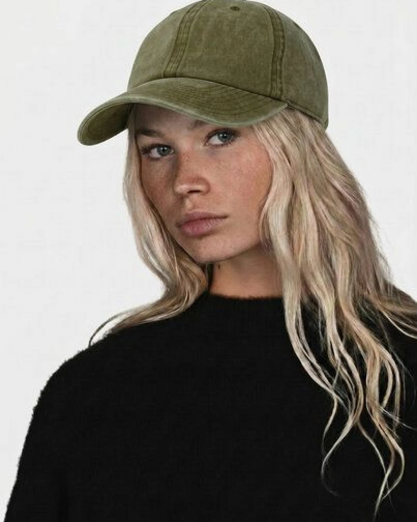 Lou-i Cap Vintage Style Baumwolle – Ansicht 3