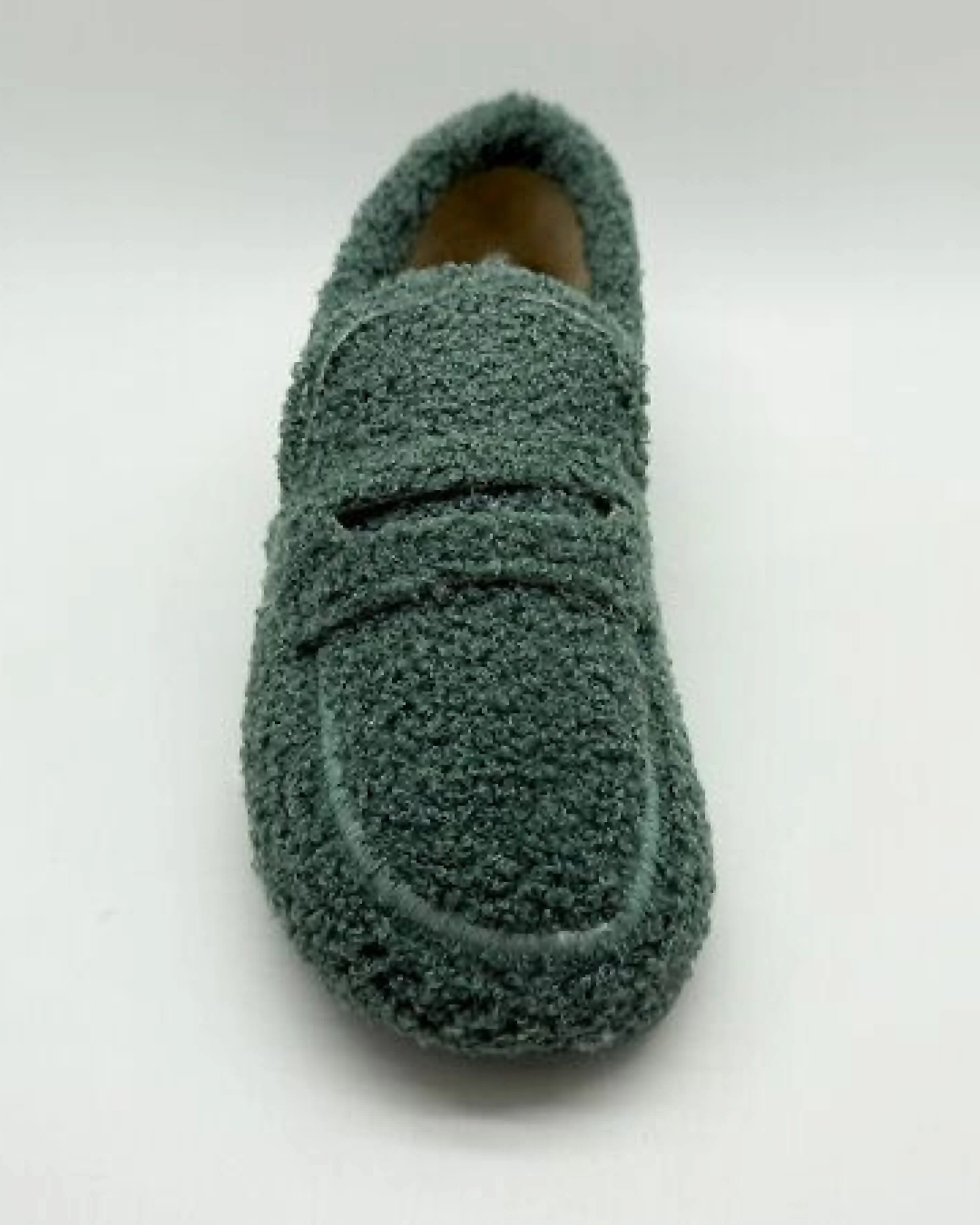 thies 1856 ® Rec Teddy Loafer aus rec. Kunstfell – Ansicht 4