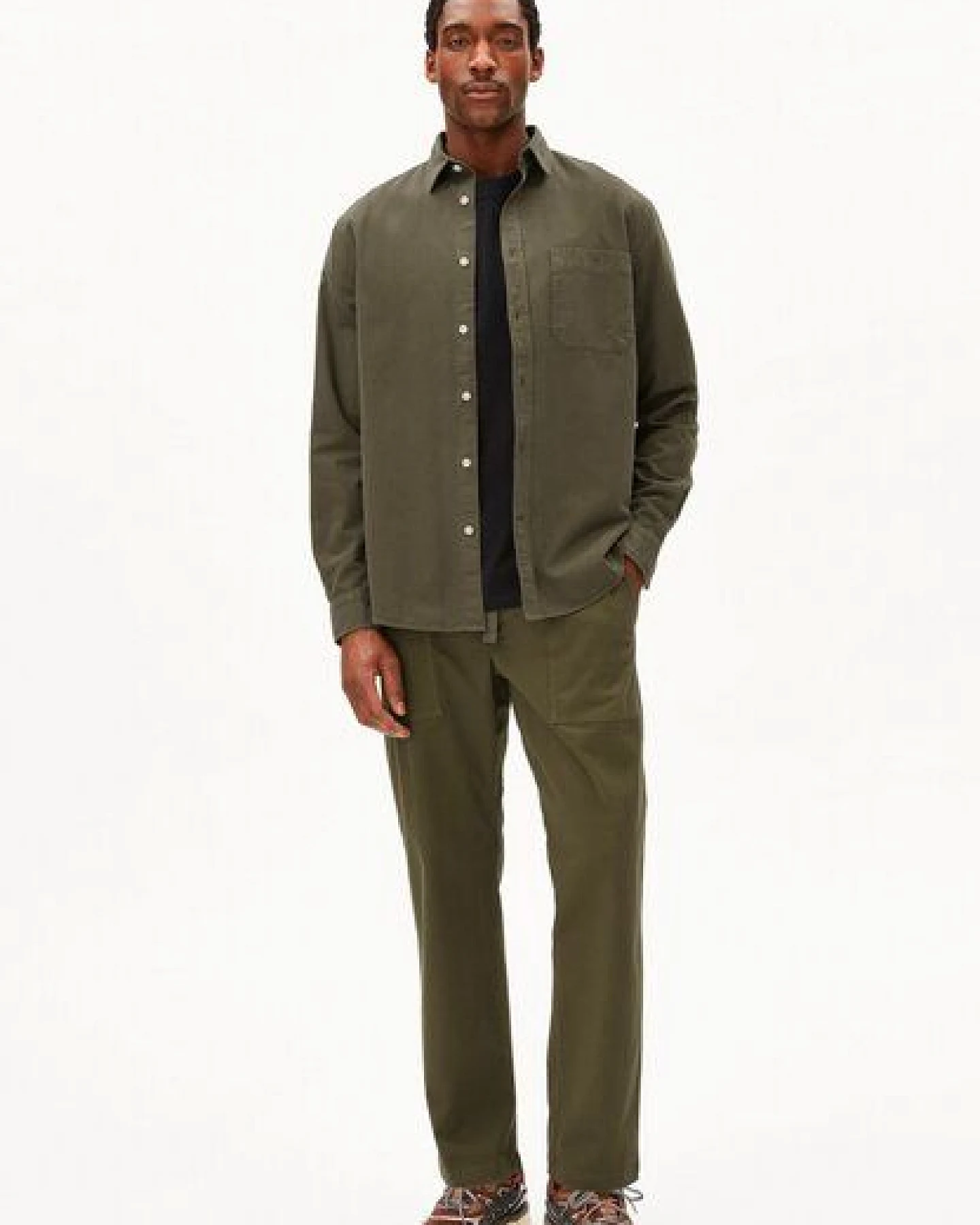 ARMEDANGELS GMT DYE LINO Herren Hemd aus Leinen-Mix – Ansicht 4