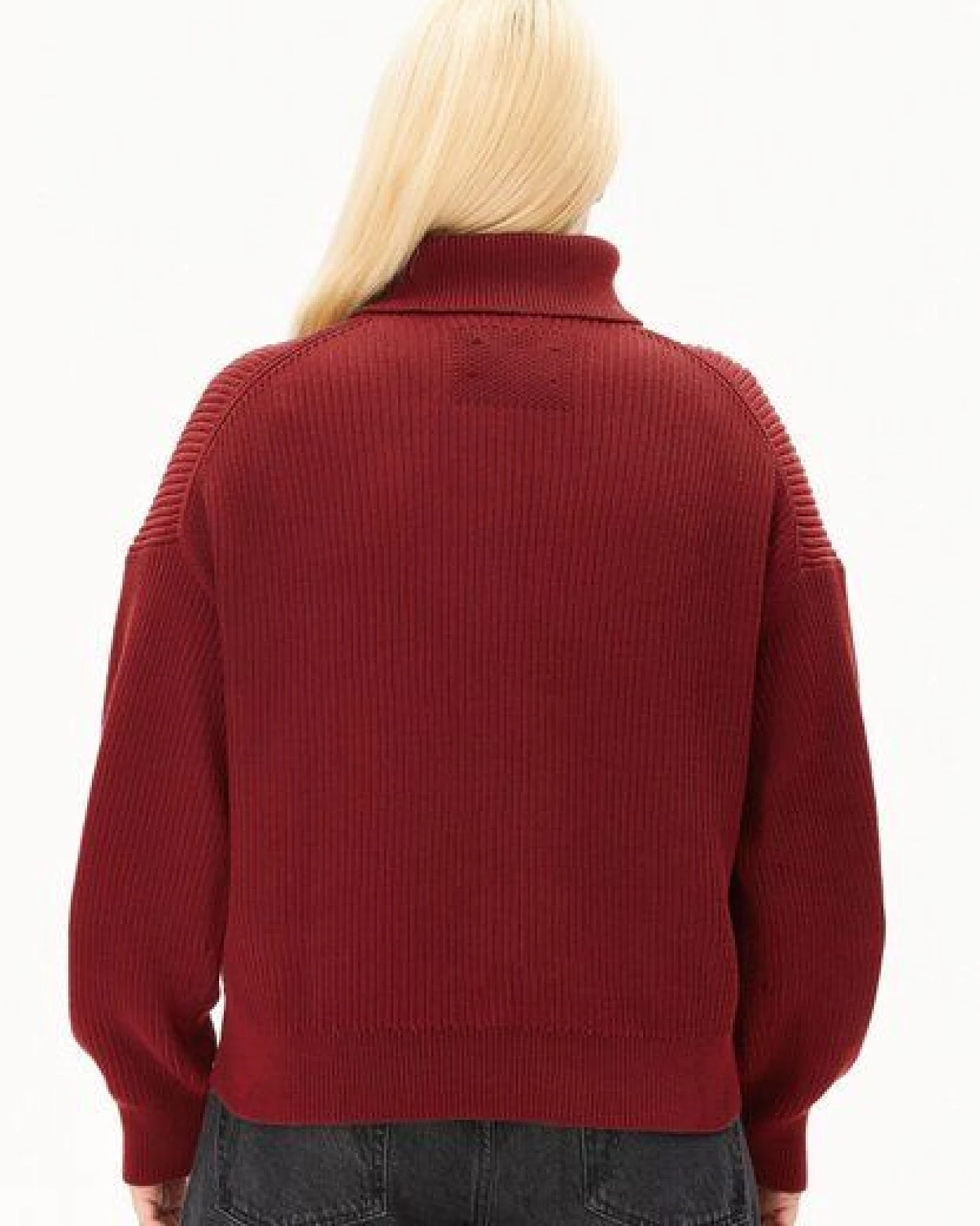 ARMEDANGELS VANISÉ RIB Damen Strickpullover aus 100% Bio-Baumwolle – Ansicht 2