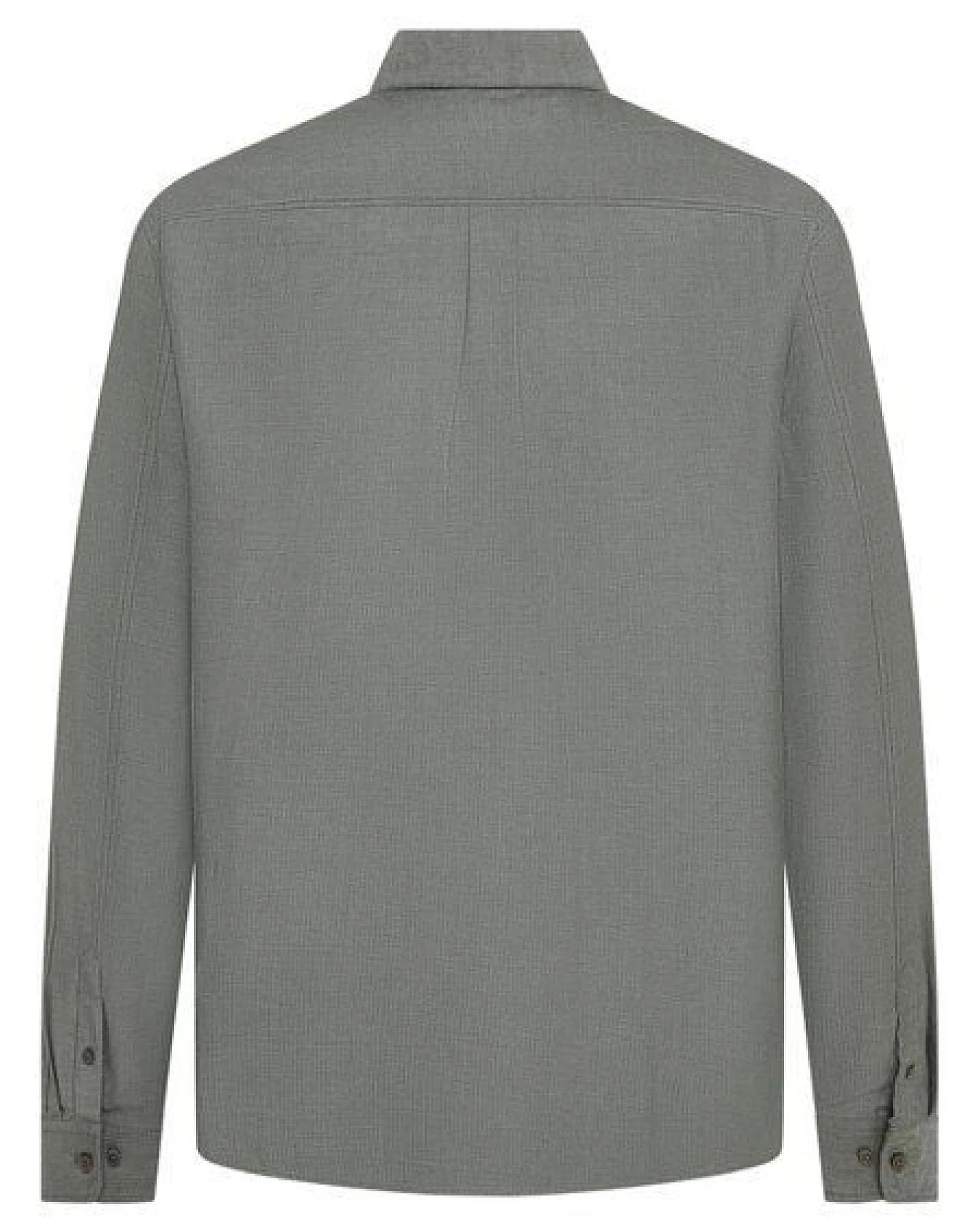 KnowledgeCotton Apparel Herren Hemd Dune Regular Herringbone – Ansicht 4