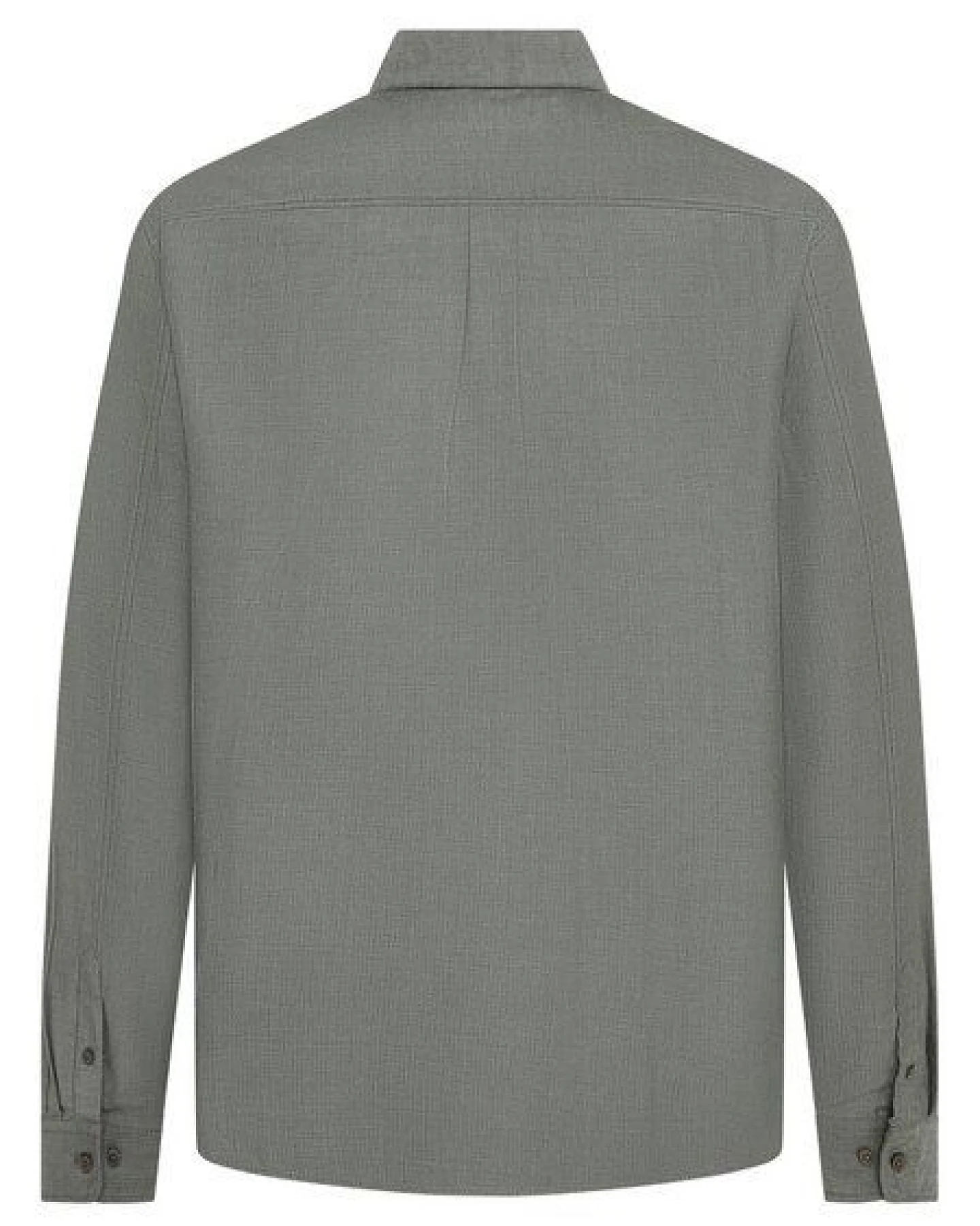 KnowledgeCotton Apparel Herren Hemd Dune Regular Herringbone – Ansicht 4