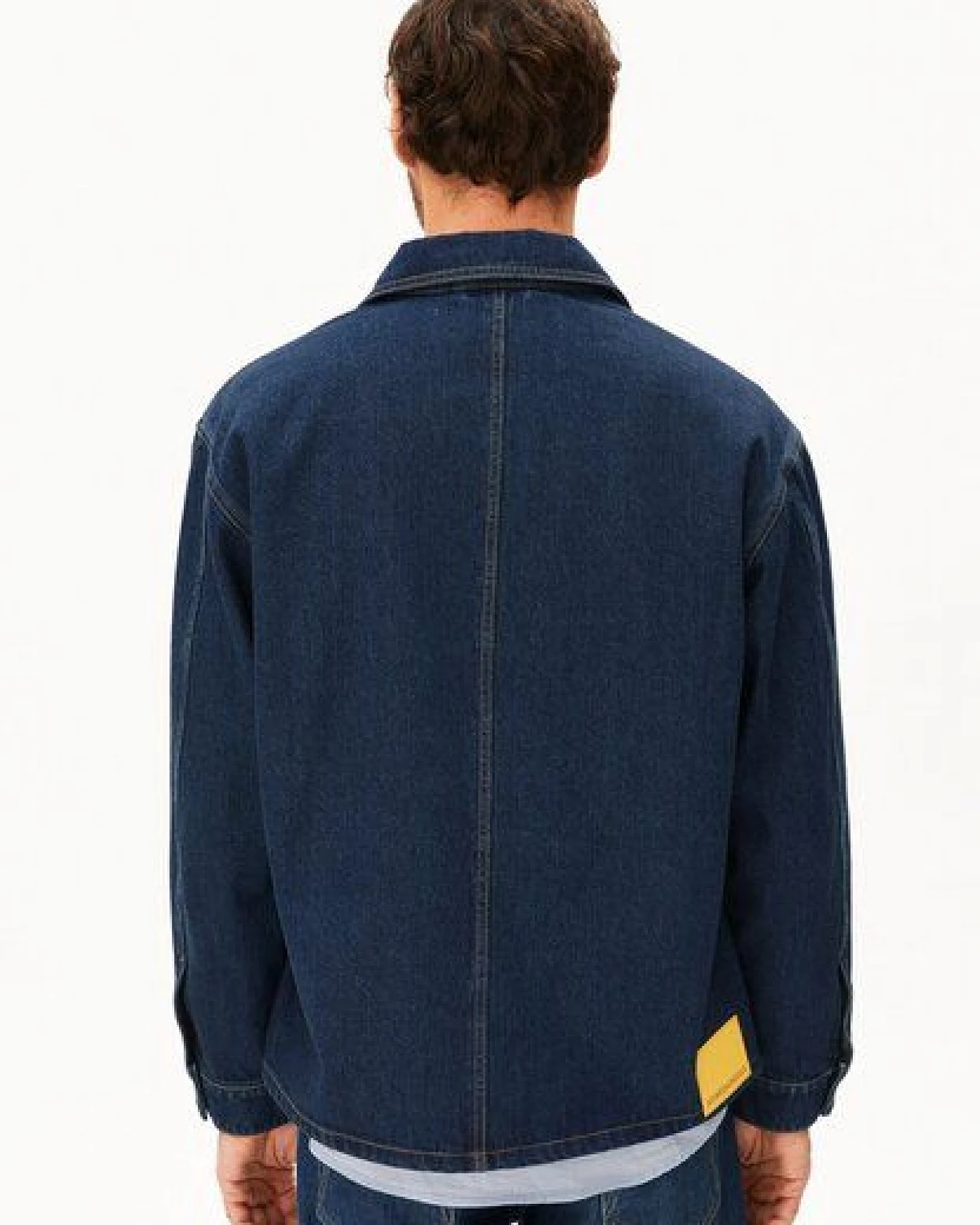 ARMEDANGELS SELVEDGE Herren Jeansjacke aus 100% Bio-Baumwolle – Ansicht 2