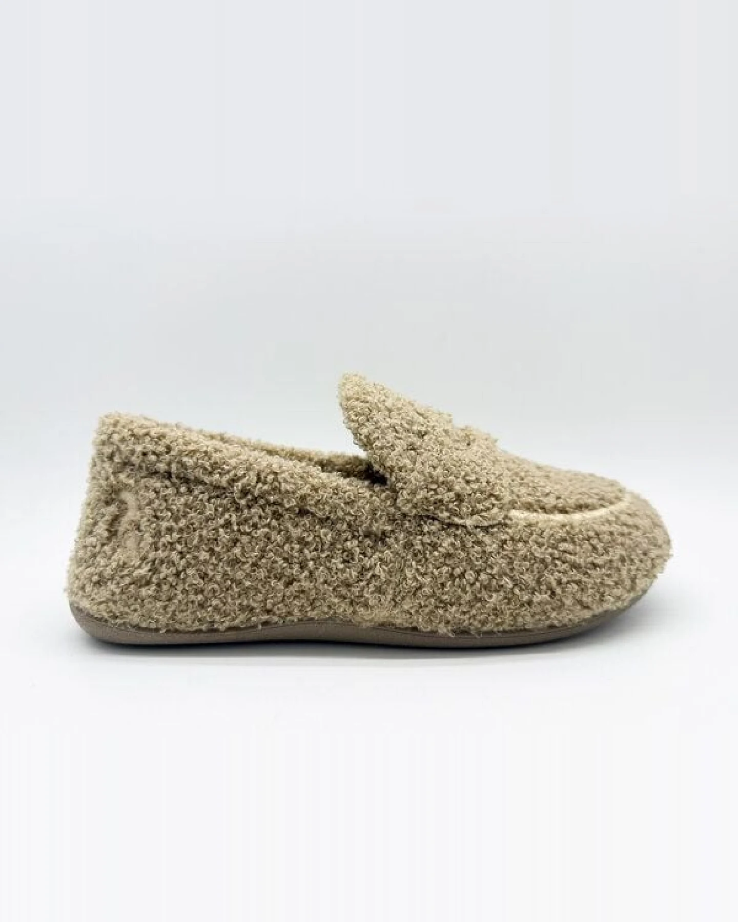 thies 1856 ® Rec Teddy Loafer aus rec. Kunstfell – Ansicht 2