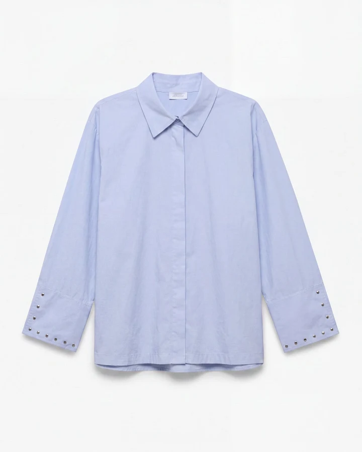 Alchemist Damen vegan Bluse Isabel Forever Blue