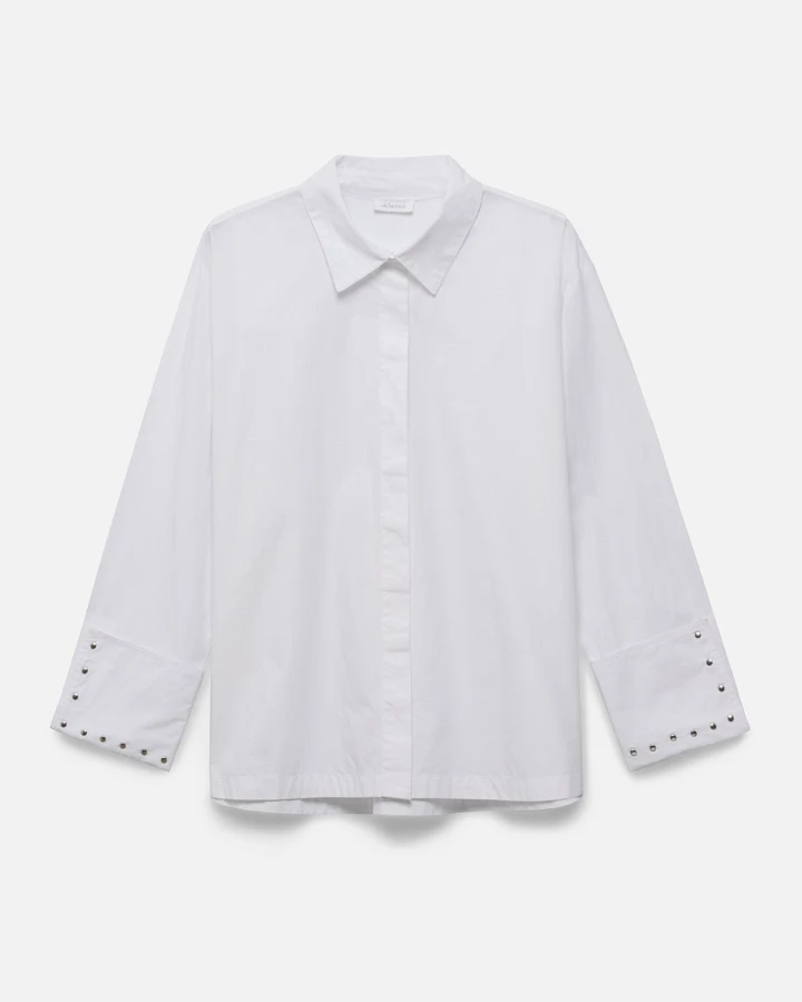 Alchemist Damen vegan Bluse Isabel Very White