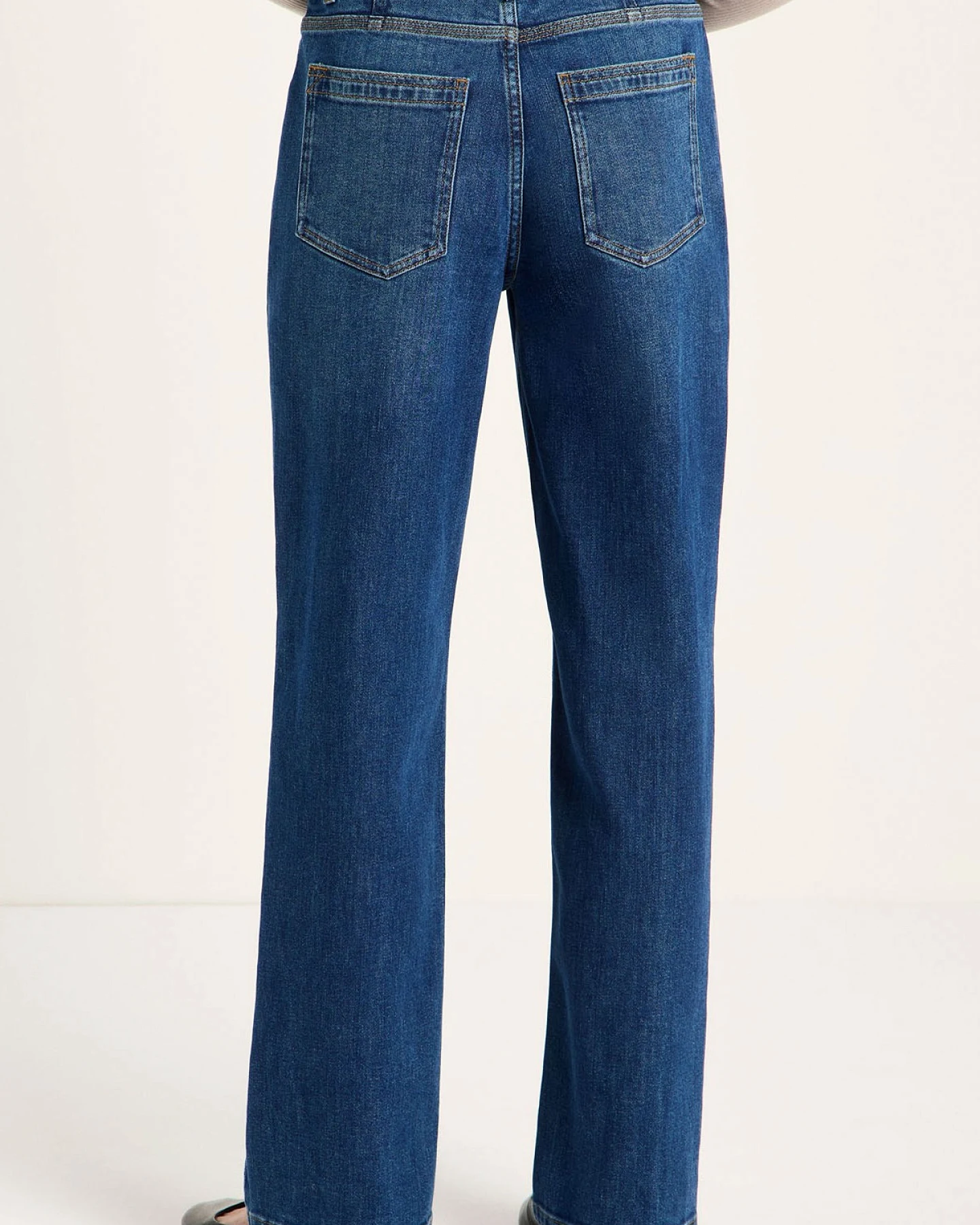 Jeans Straight Sage Royal Blue Denim Blau – Ansicht 2