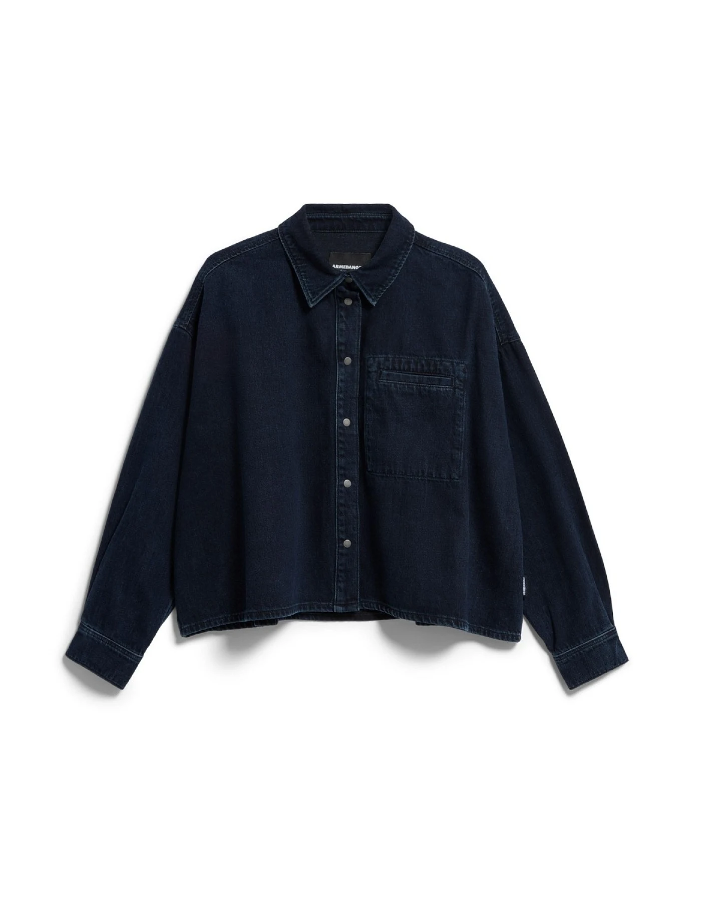 Bluse Nalaani Denim Blau – Ansicht 6
