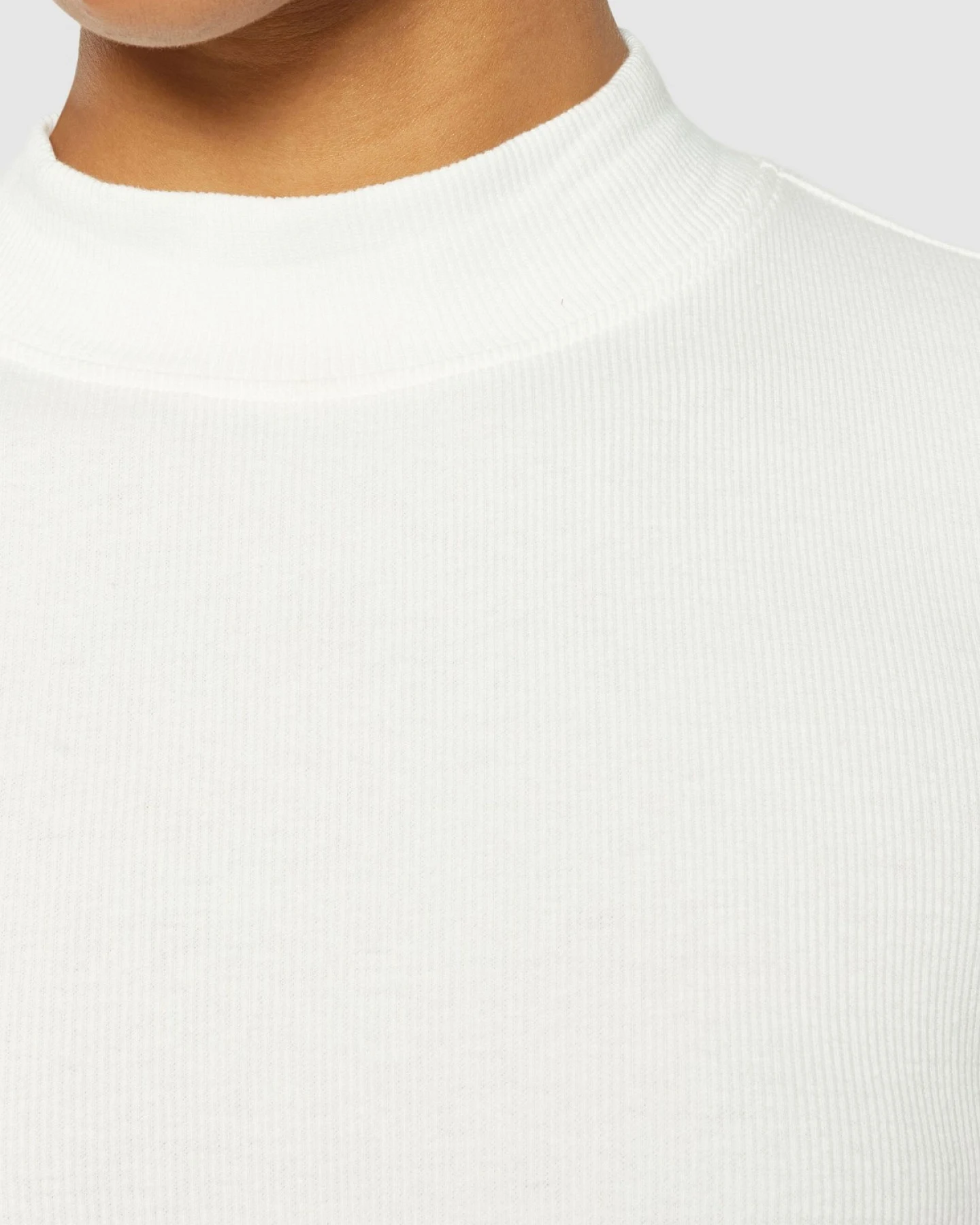 Longsleeve Rib High Neck Rib – Ansicht 4
