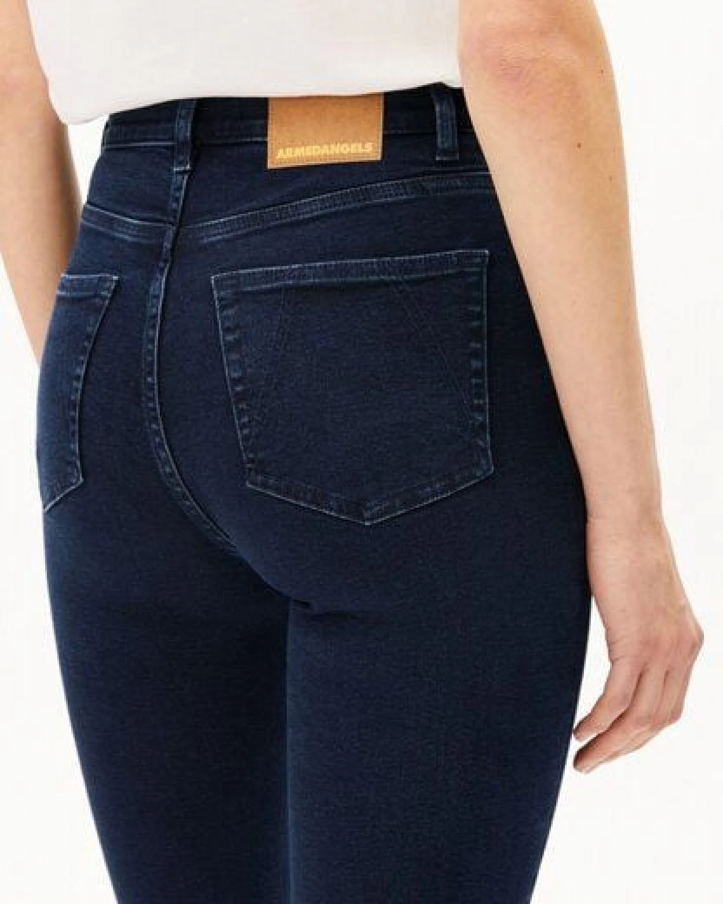 ARMEDANGELS INGAA Damen Jeans aus Bio-Baumwoll Mix X-Stretch – Ansicht 3