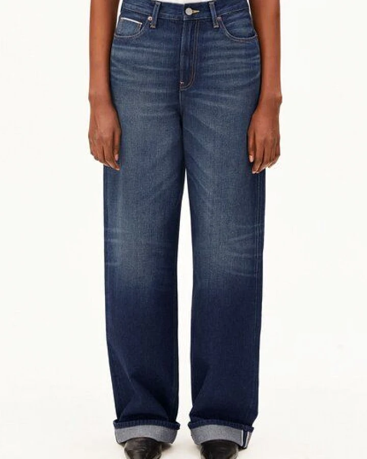 Produktseite: ARMEDANGELS ENIJAA SELVEDGE Damen Jeans aus Bio-Baumwolle non stretch