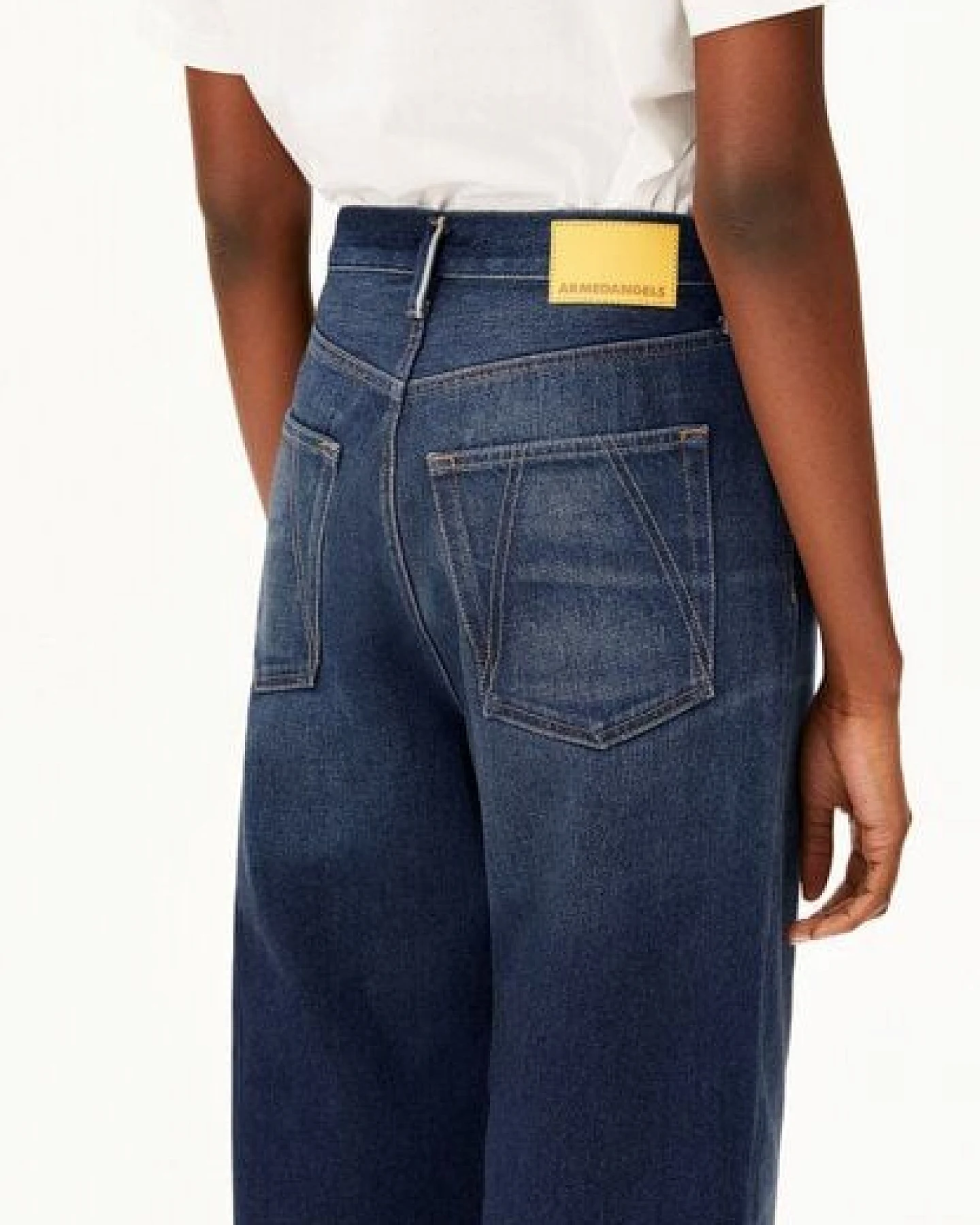 ARMEDANGELS ENIJAA SELVEDGE Damen Jeans aus Bio-Baumwolle non stretch – Ansicht 3