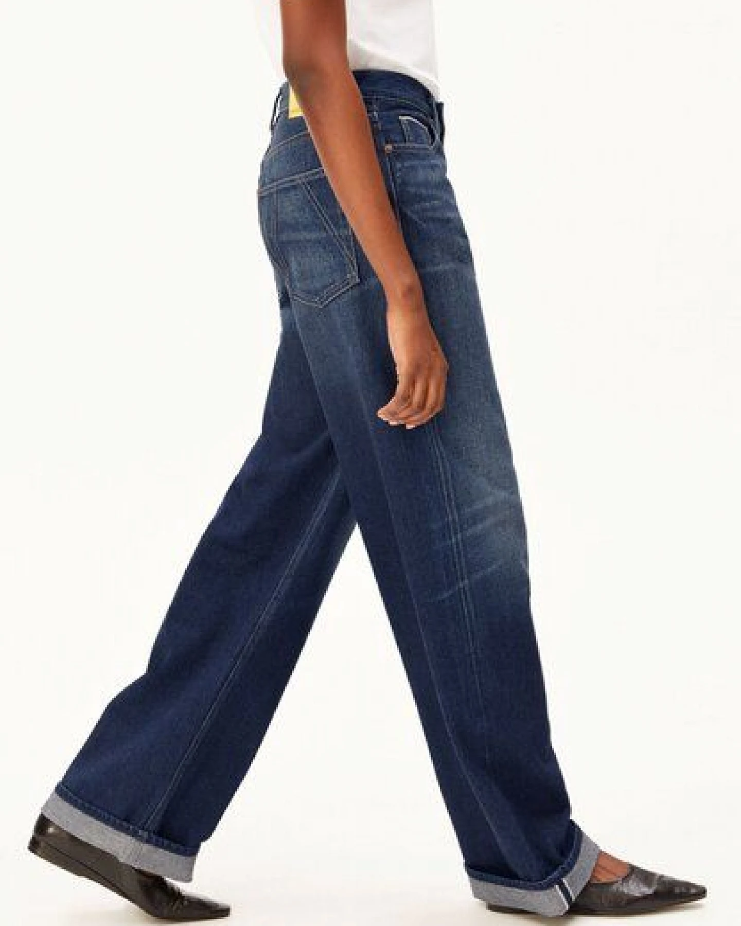 ARMEDANGELS ENIJAA SELVEDGE Damen Jeans aus Bio-Baumwolle non stretch – Ansicht 4